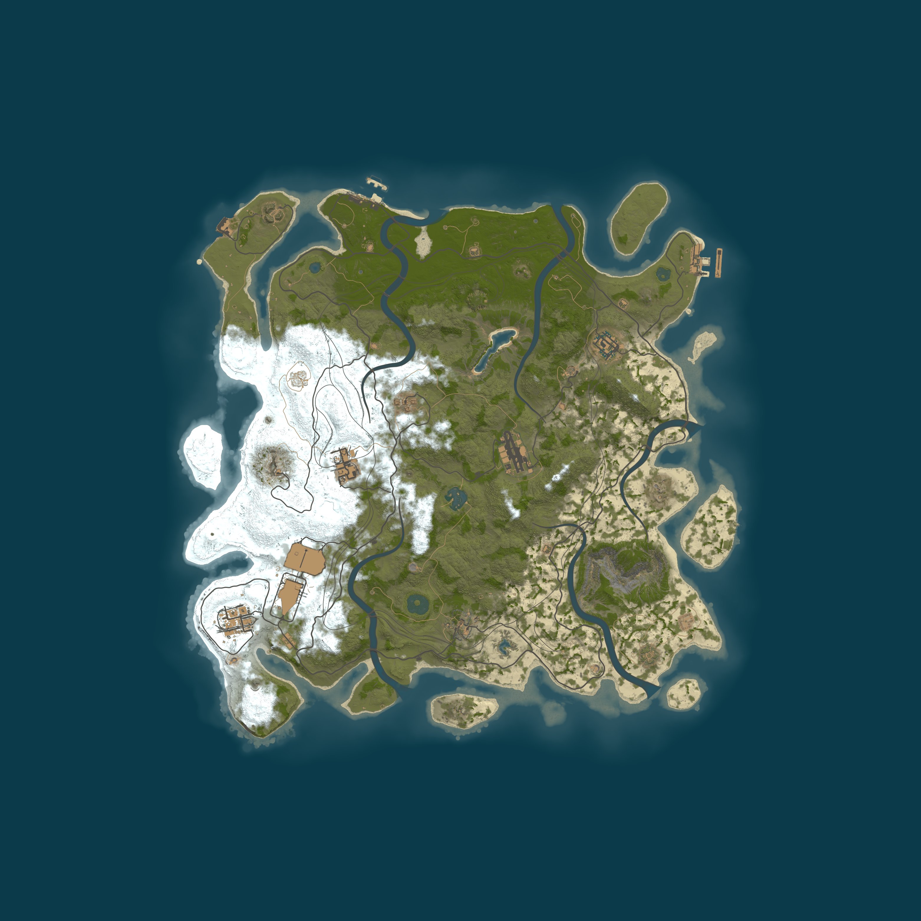 Карта сервера