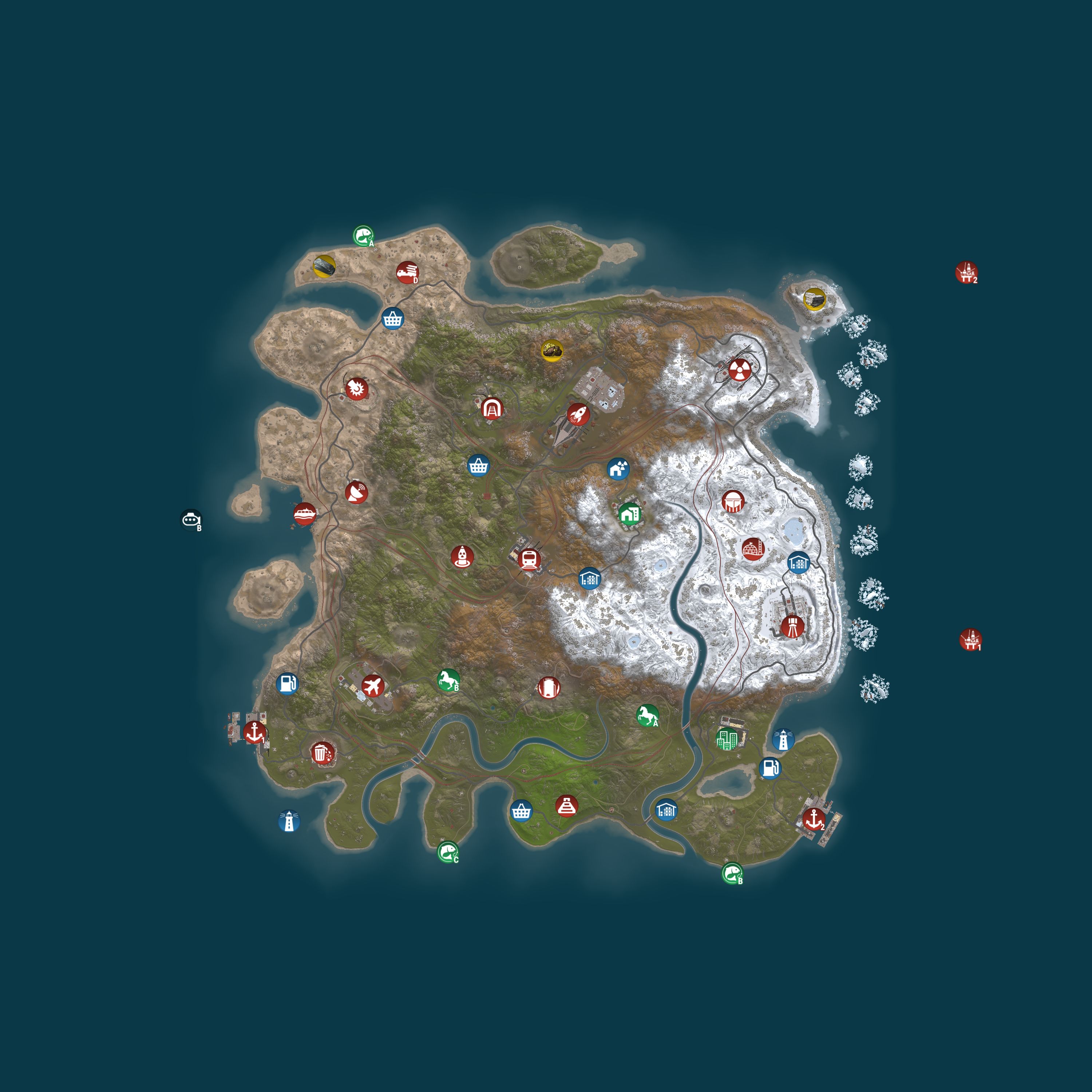 Rust map 4000/1337