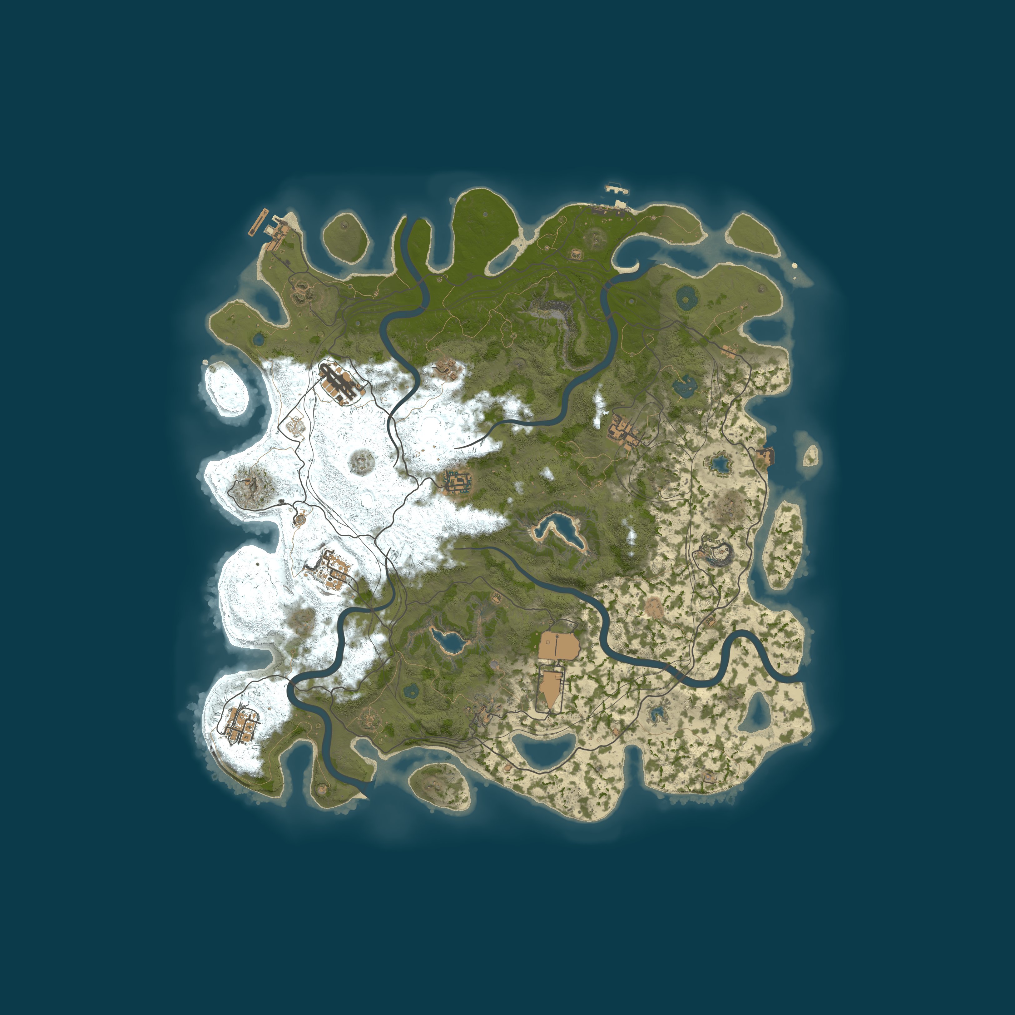 Карта сервера