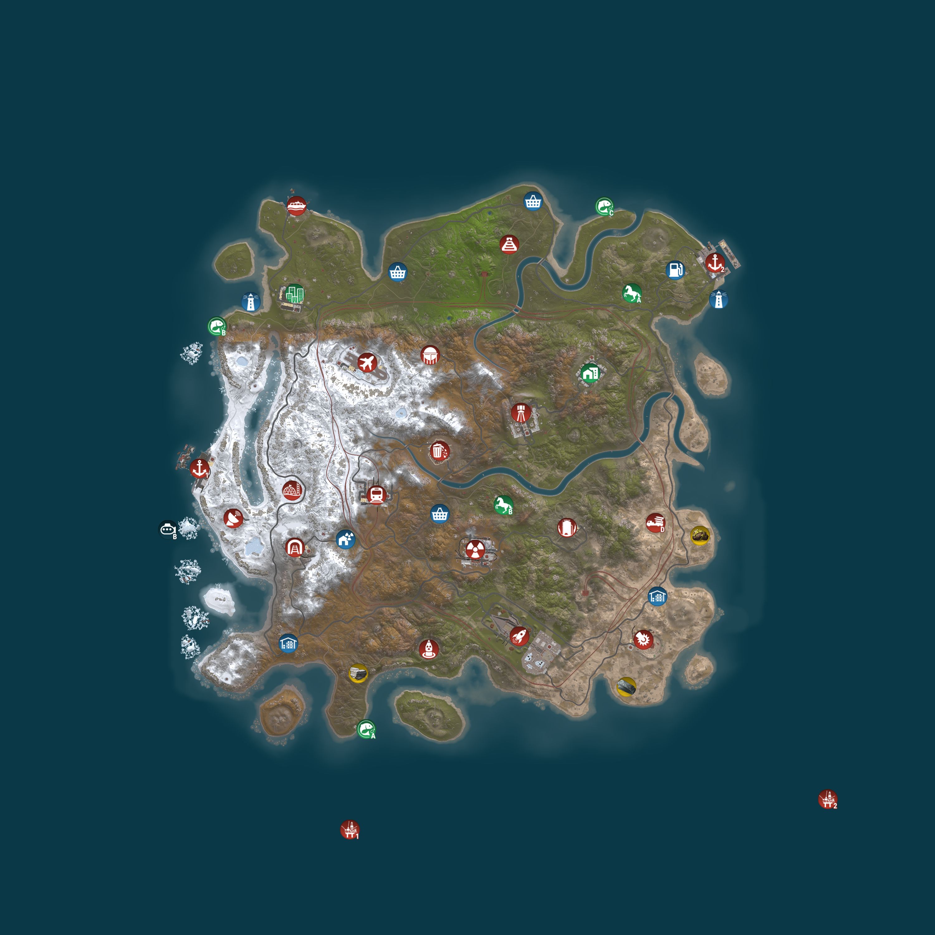 Rust map 4000/1337