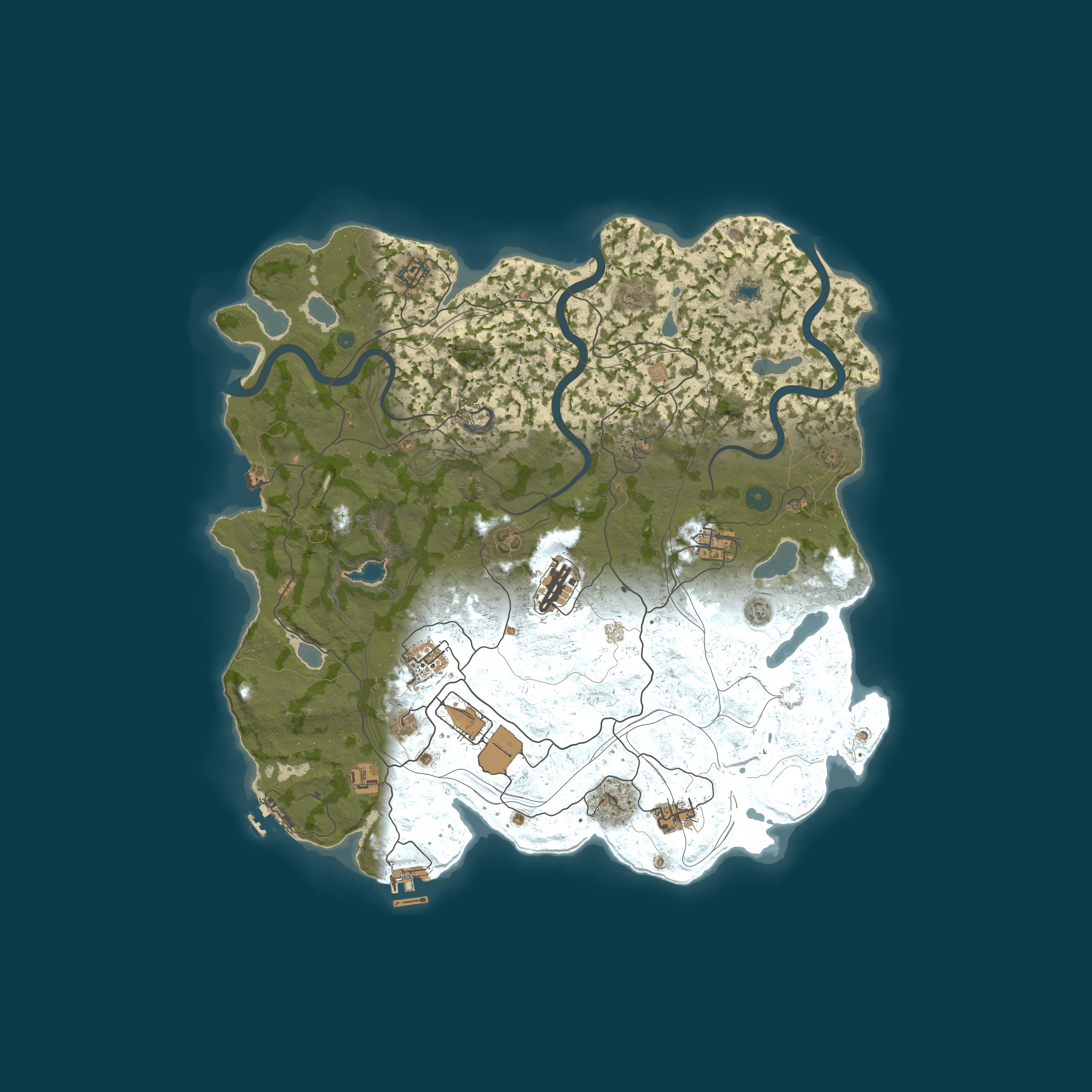 Rust map 4250/1337