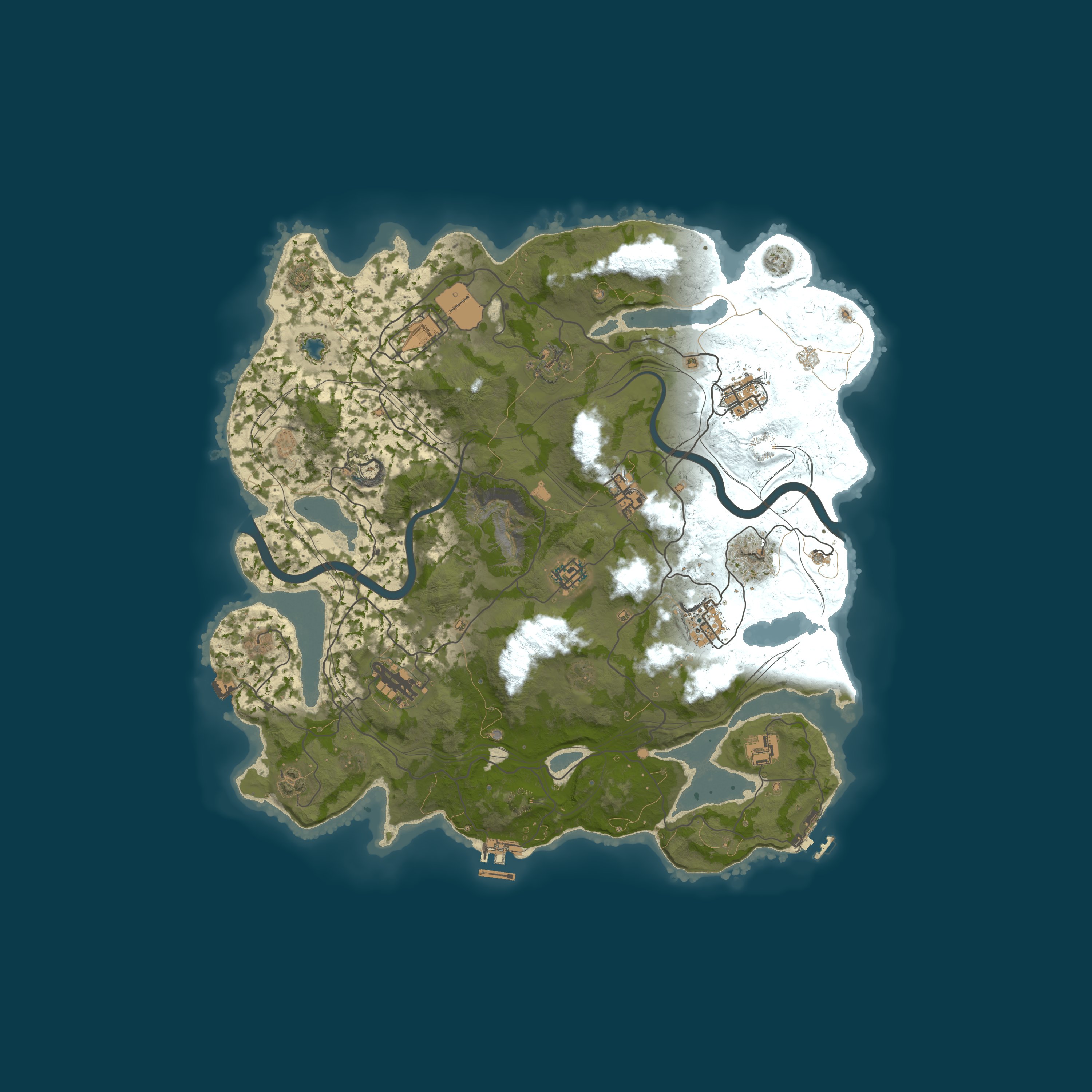 Map for [AU] Rust Refined 3X |solo/duo/trio/quad|Noob Friendly|QOL