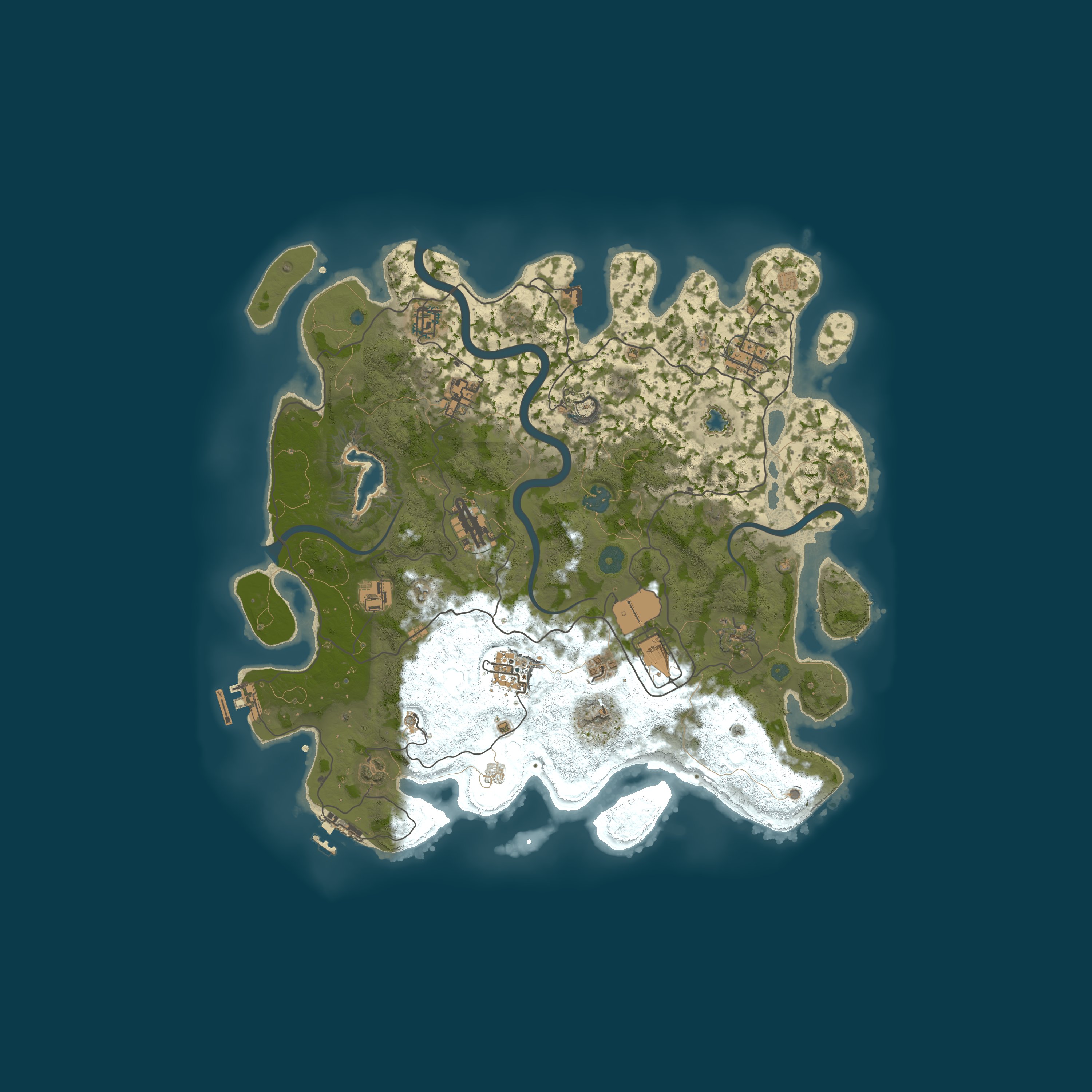 Map for OUTPOST 2x Monthly Main | No Offline | Just Wiped