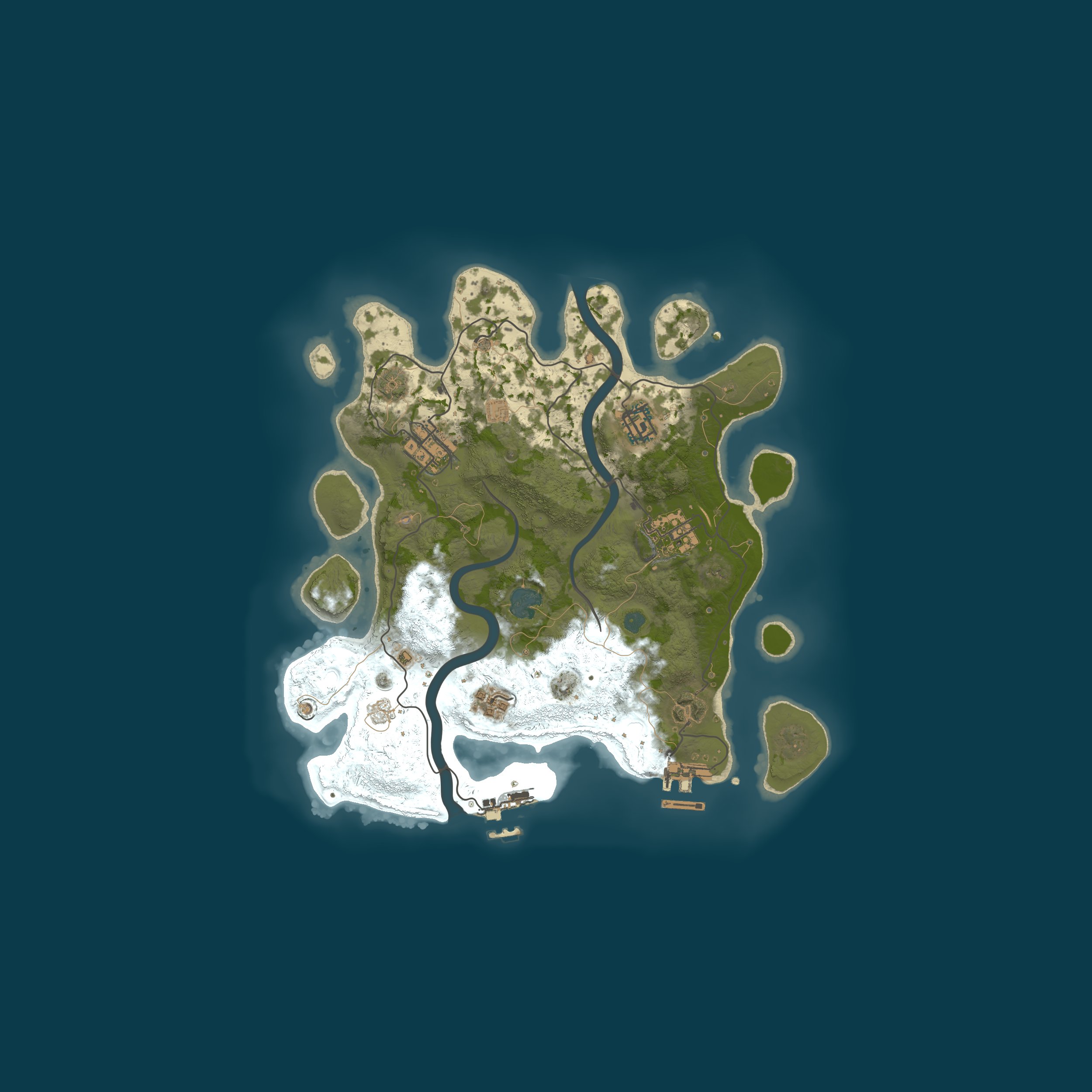 Rust map 3000/28611