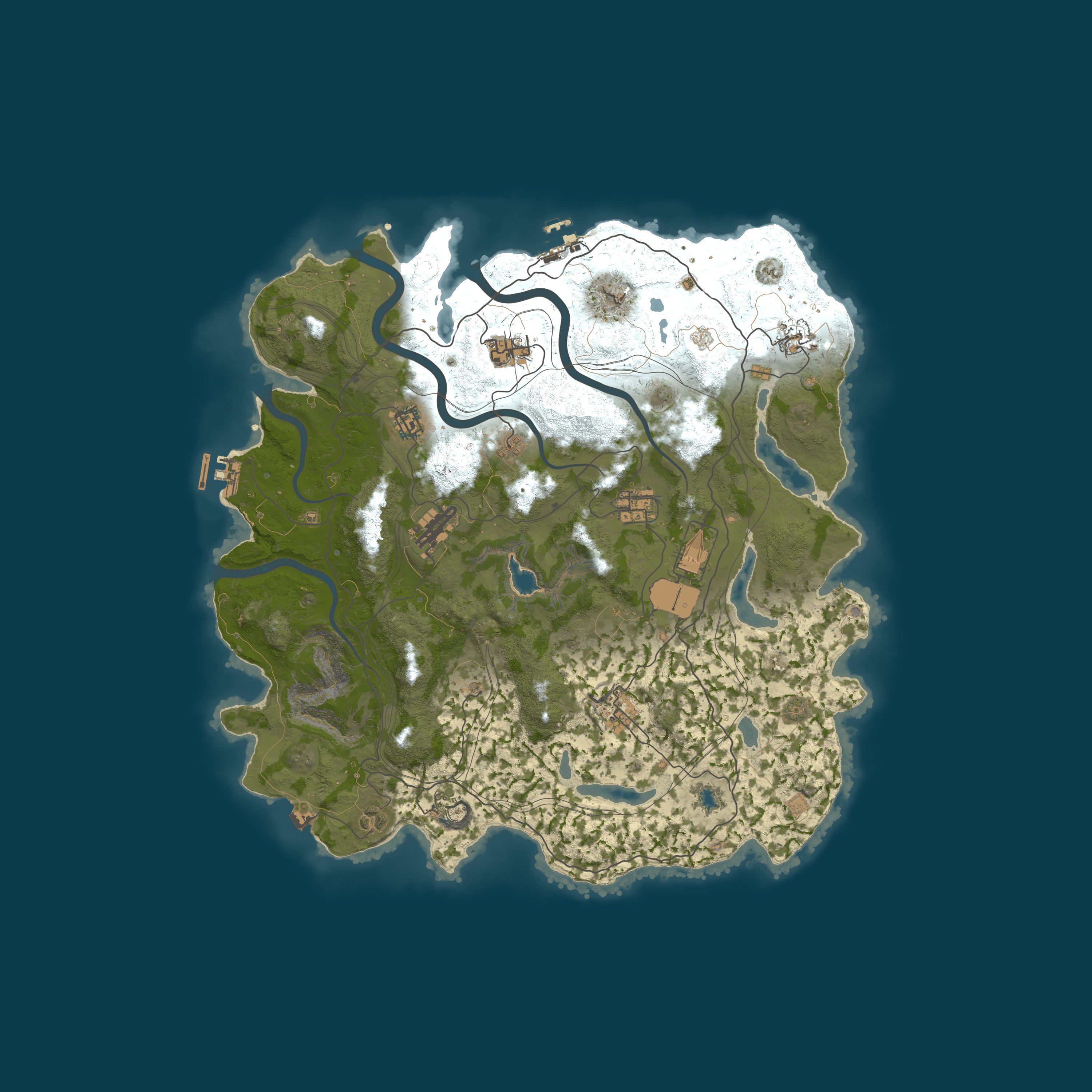 Map for VornixRust.gg [ Vanilla ] WIPED 31.05