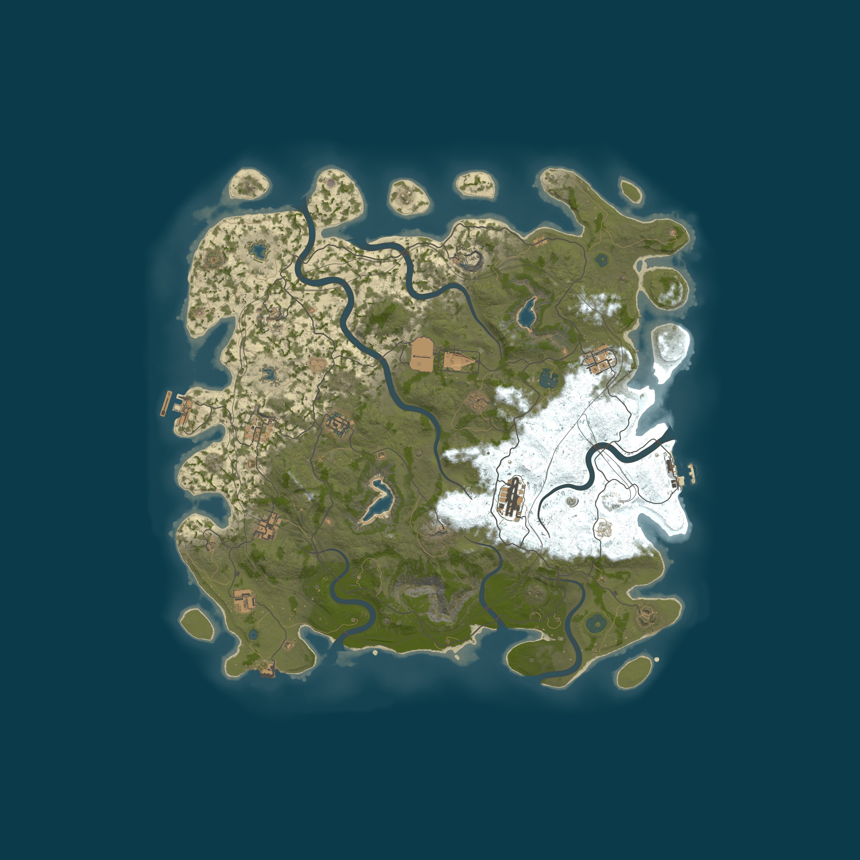 Rust map 4500/3545