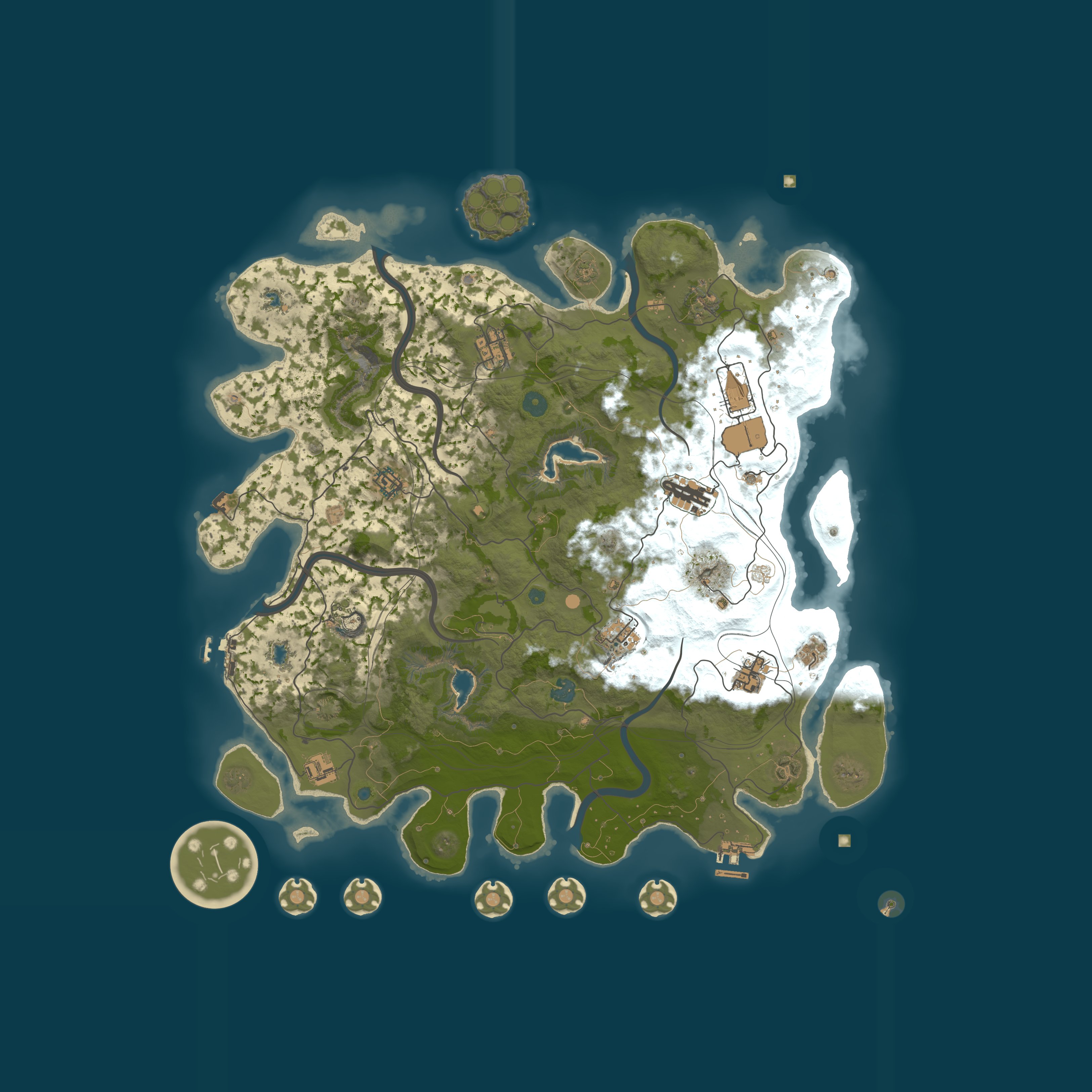 Stockholmia PVE, size 4500, seed 1337