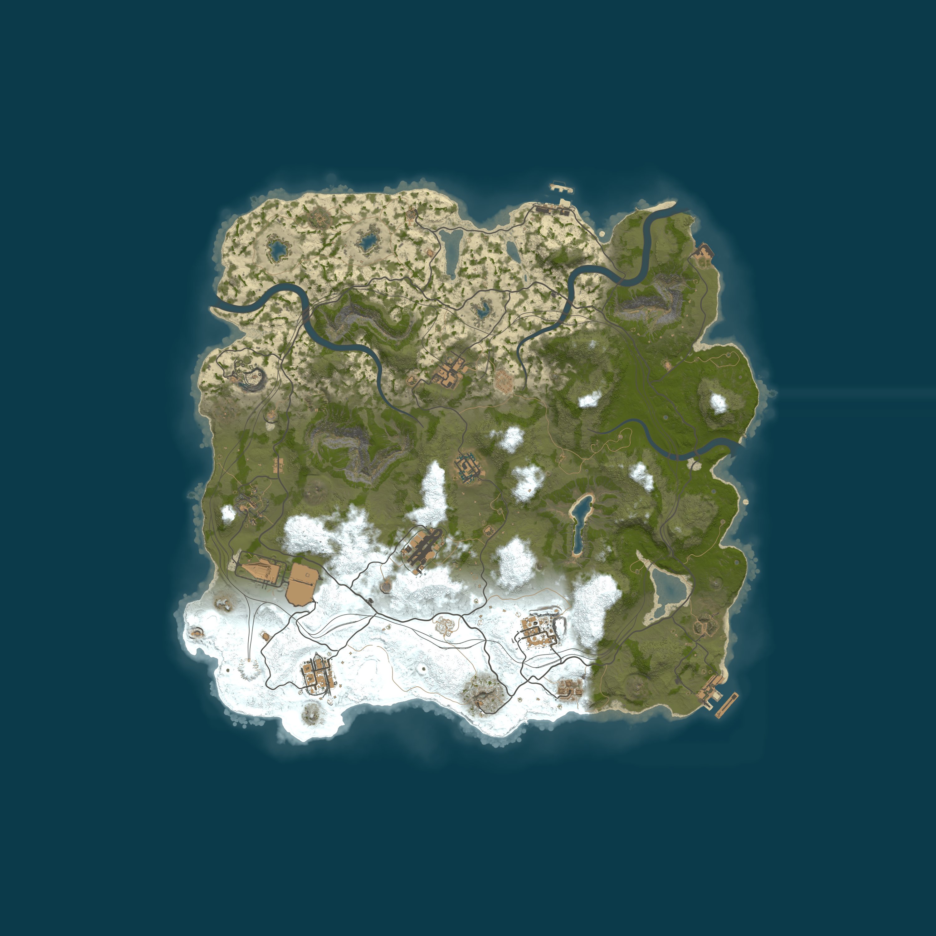 Map for Reddit.com/r/PlayRust - EU Medium