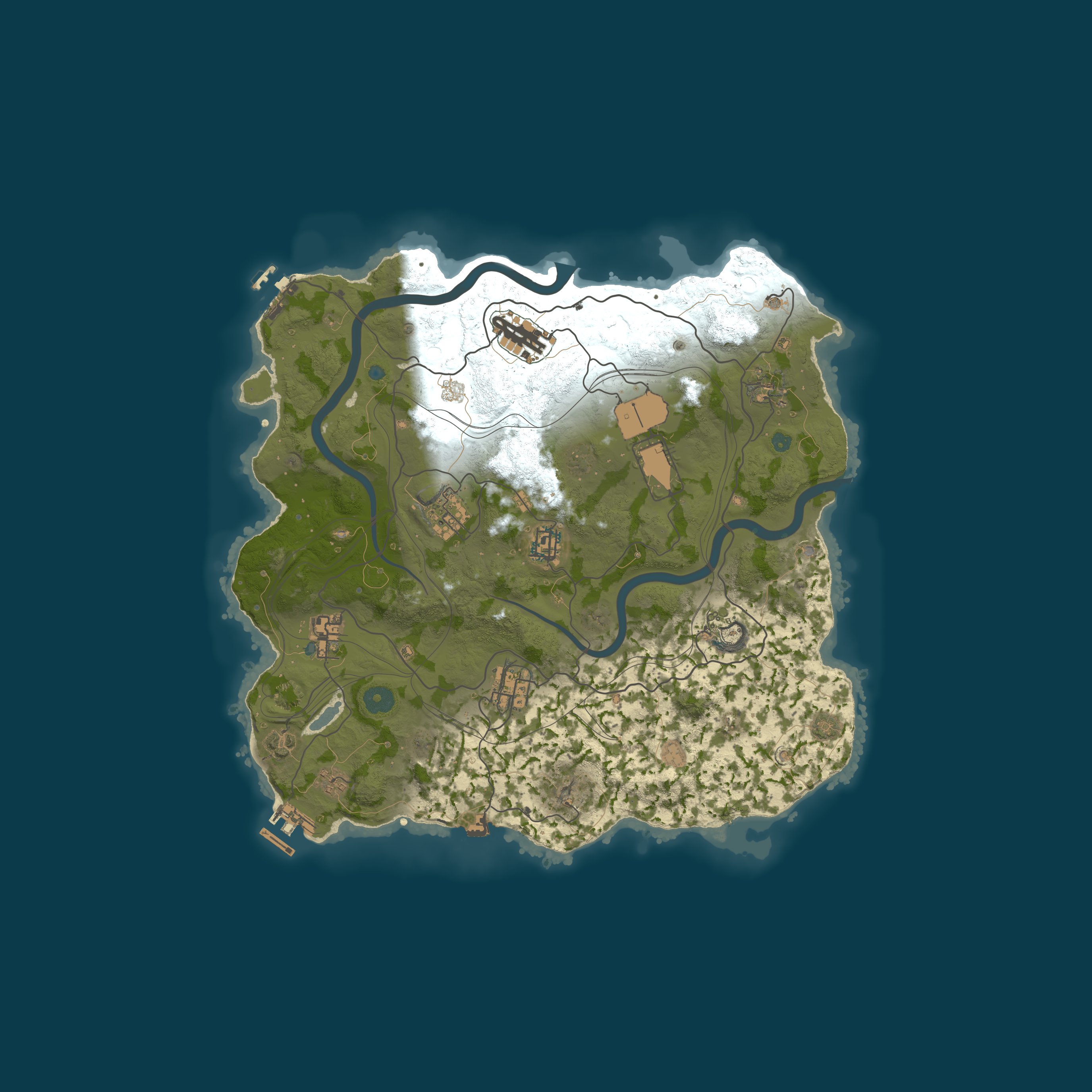 Карта сервера