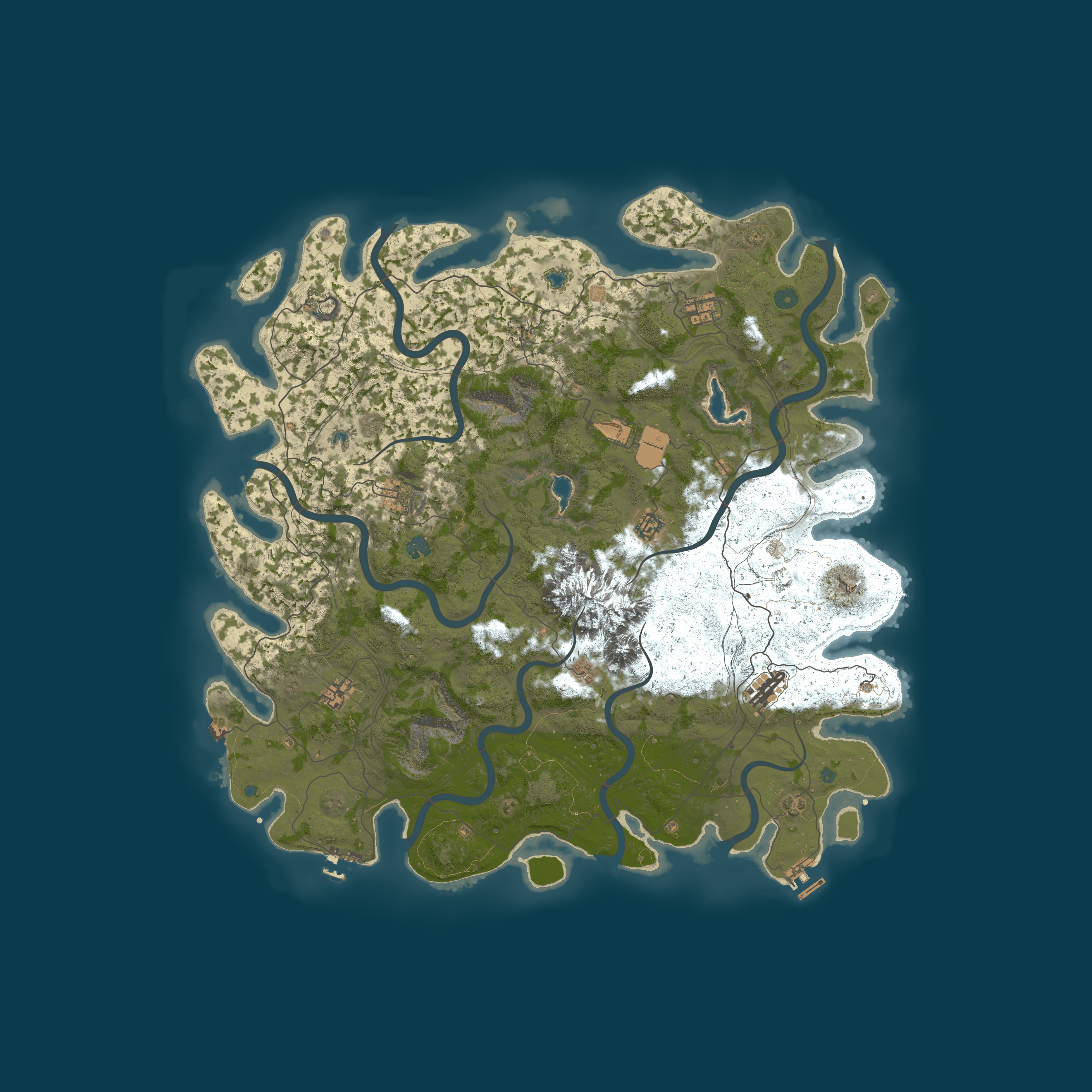 Map for (RU) FKTIF RUST SERVER-X1000