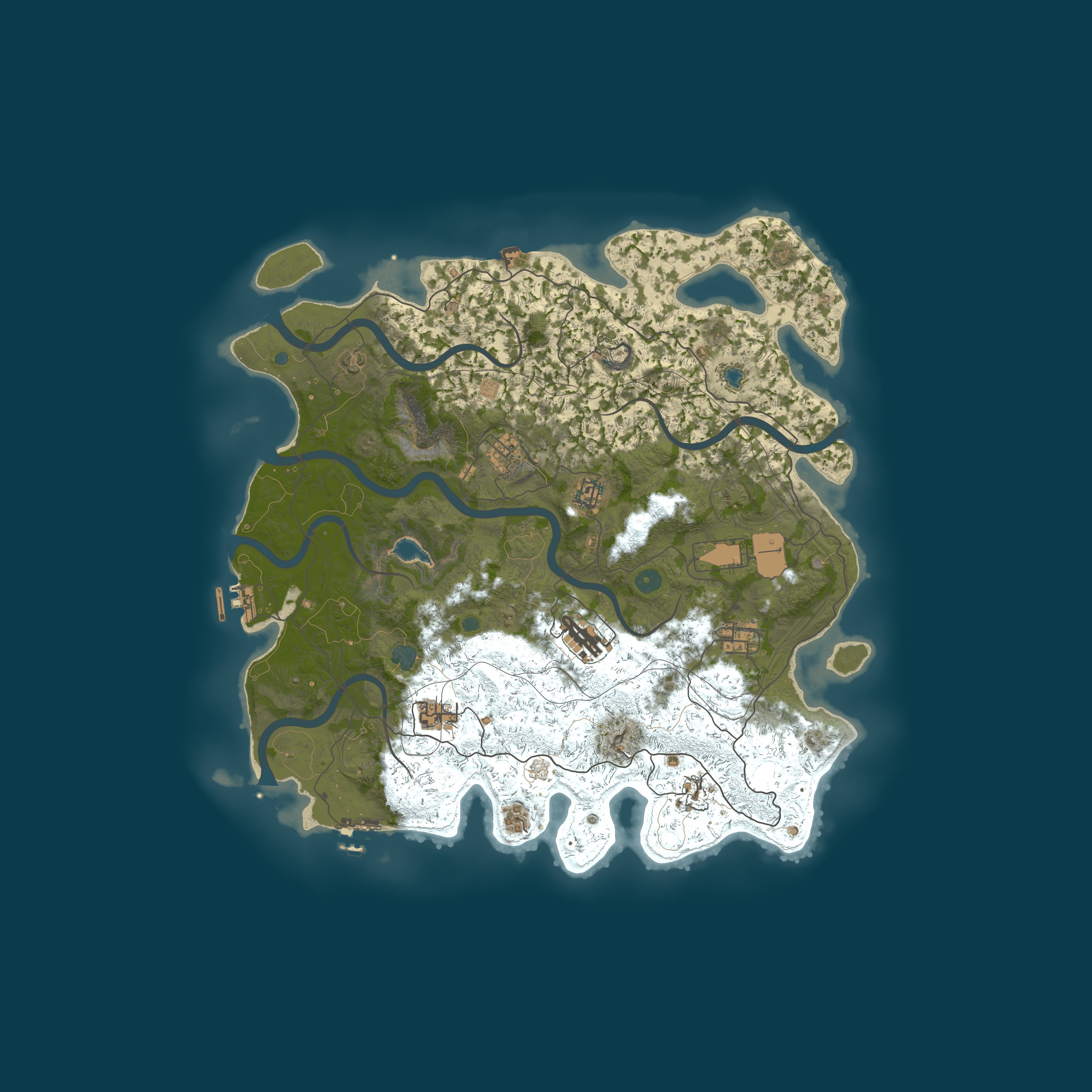 Карта сервера