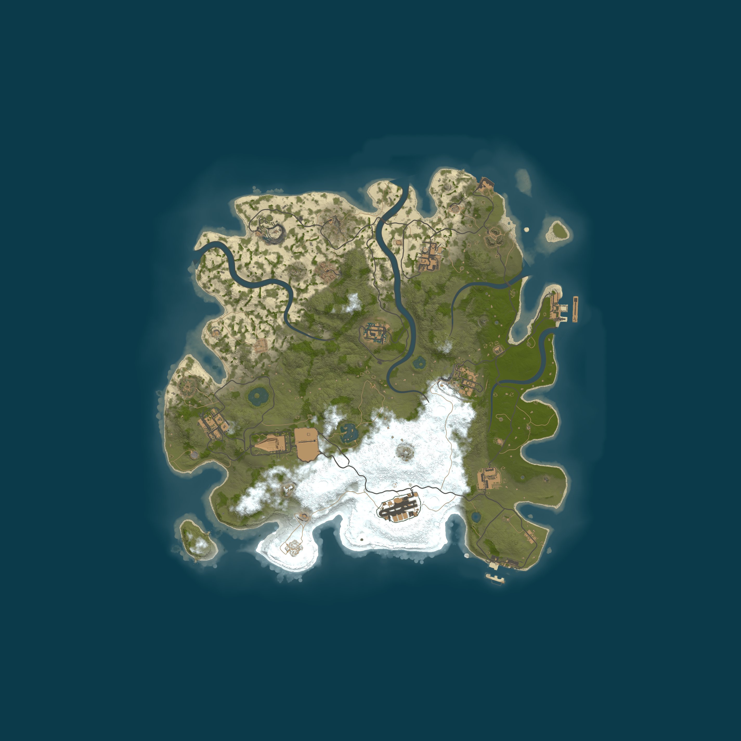 Map for Pine Hosting - Rust Server