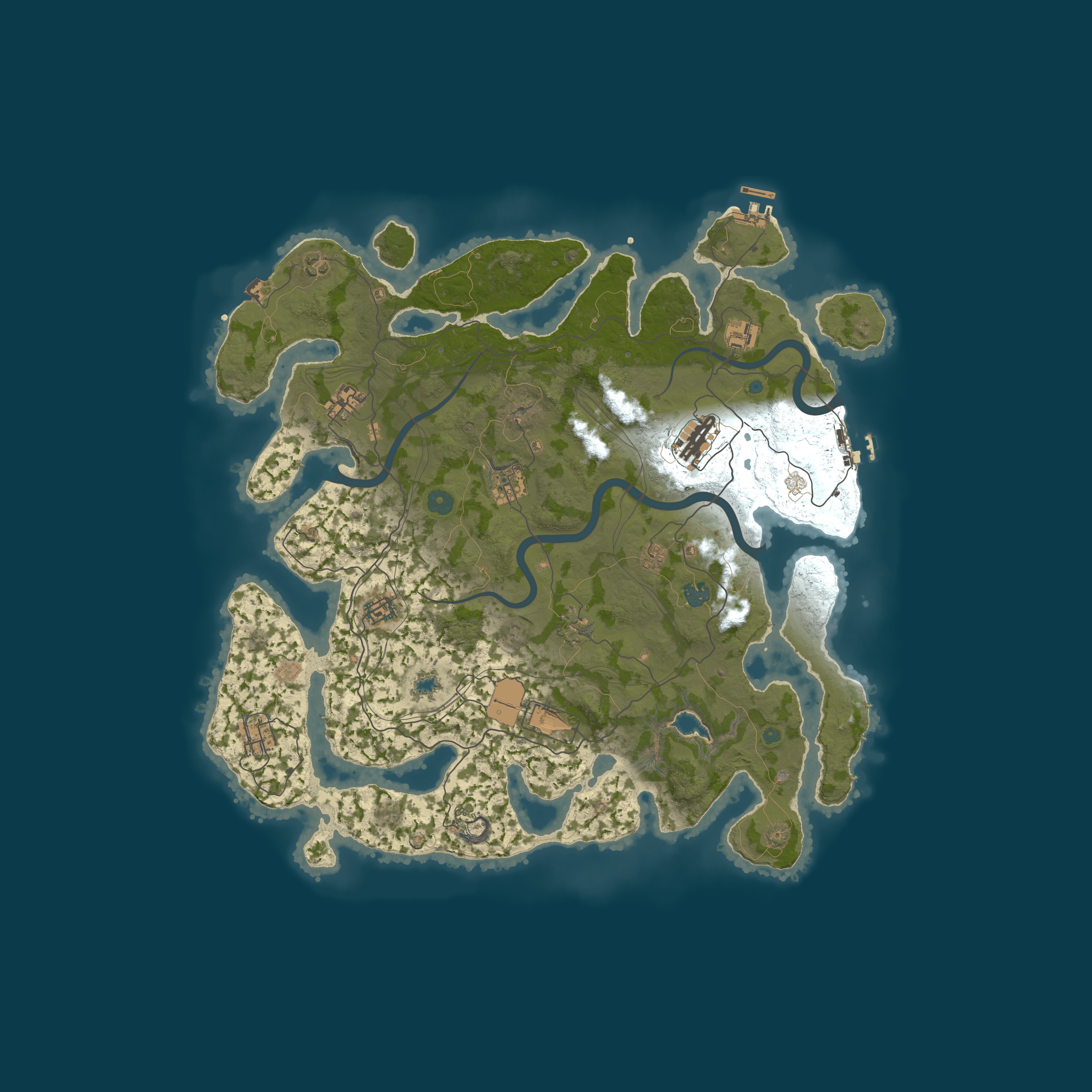 Rust map 4250/1337