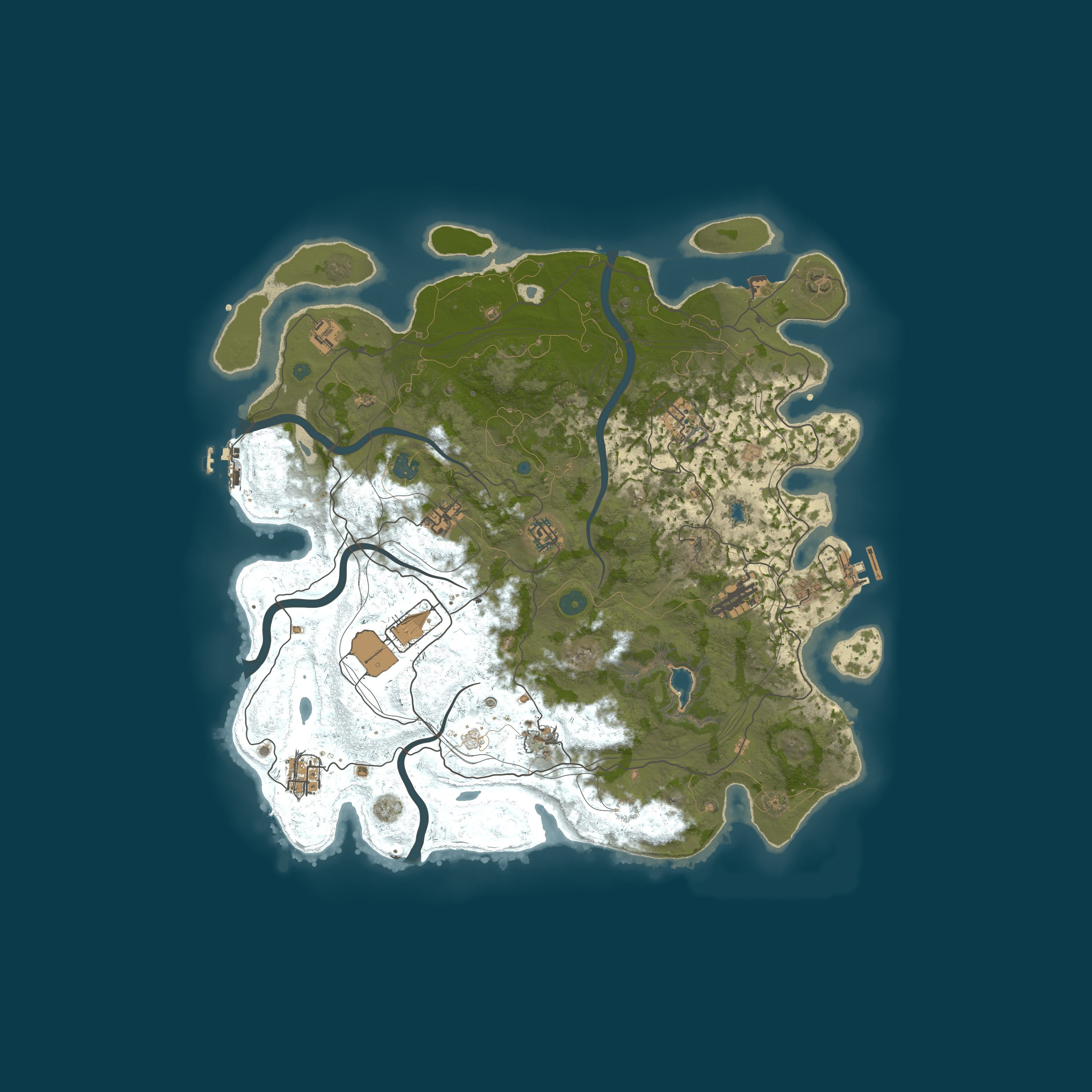 Map for Nontoxic - Solo/Duo/Trio Vanilla 2x