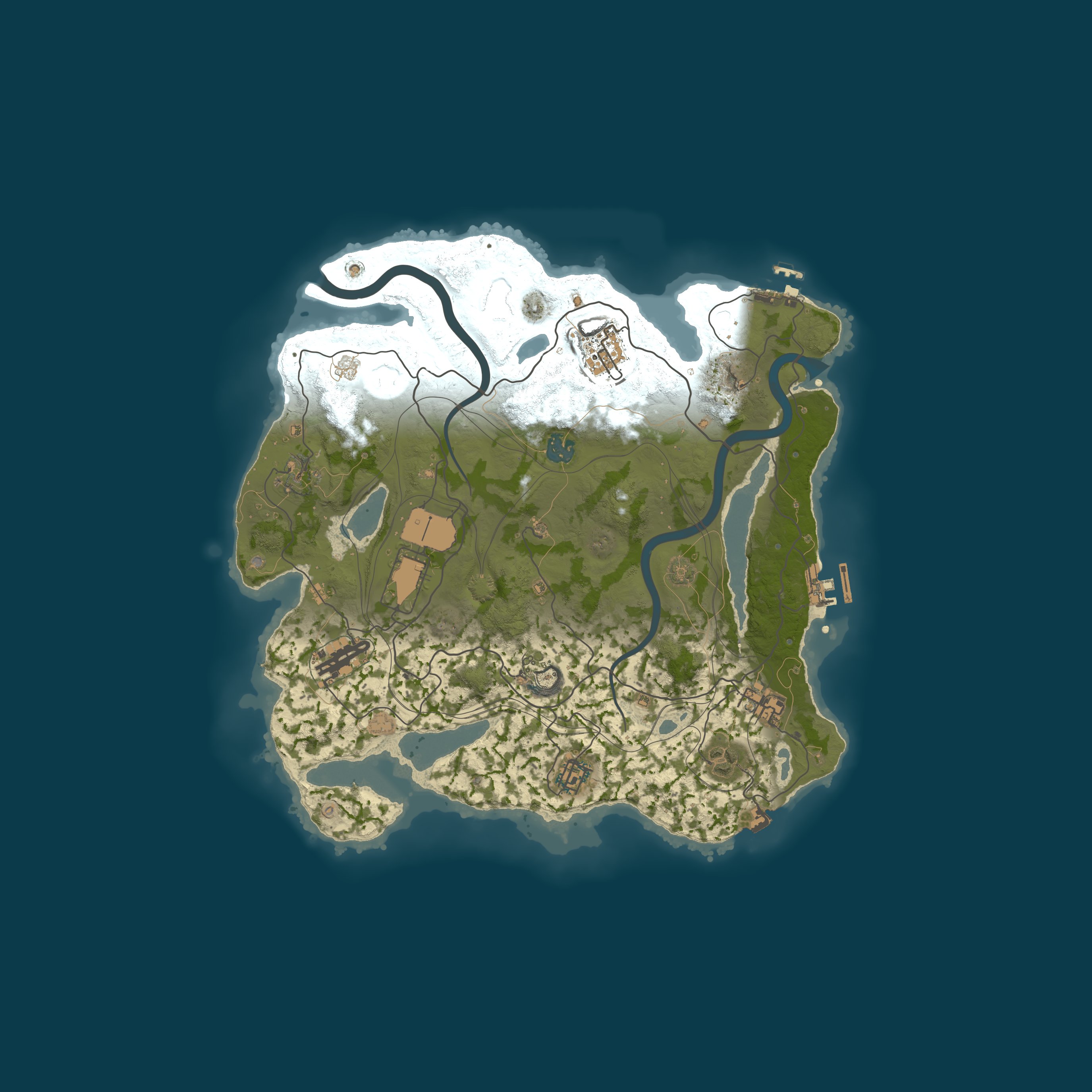 Карта сервера