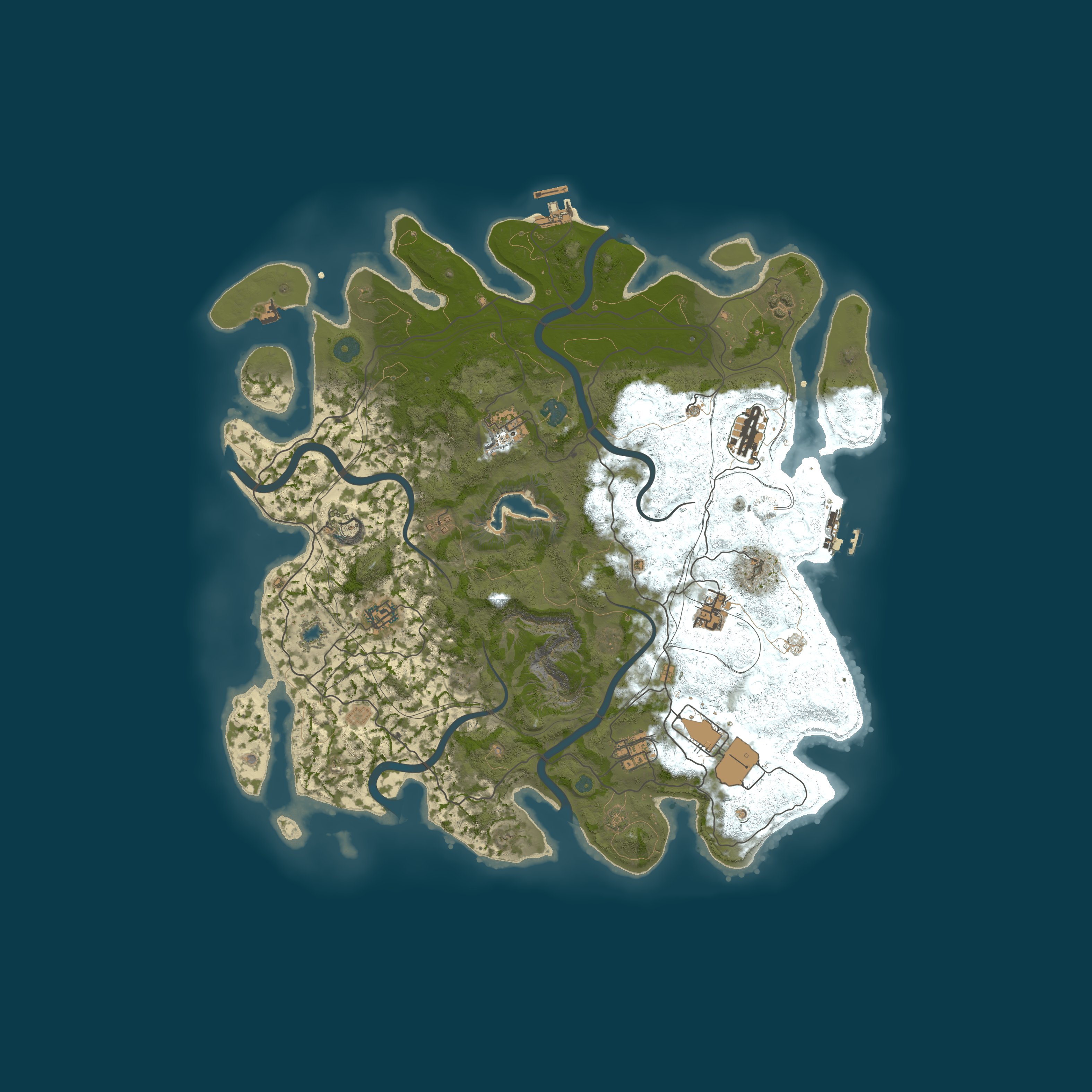 Map for My Untitled Rust Server