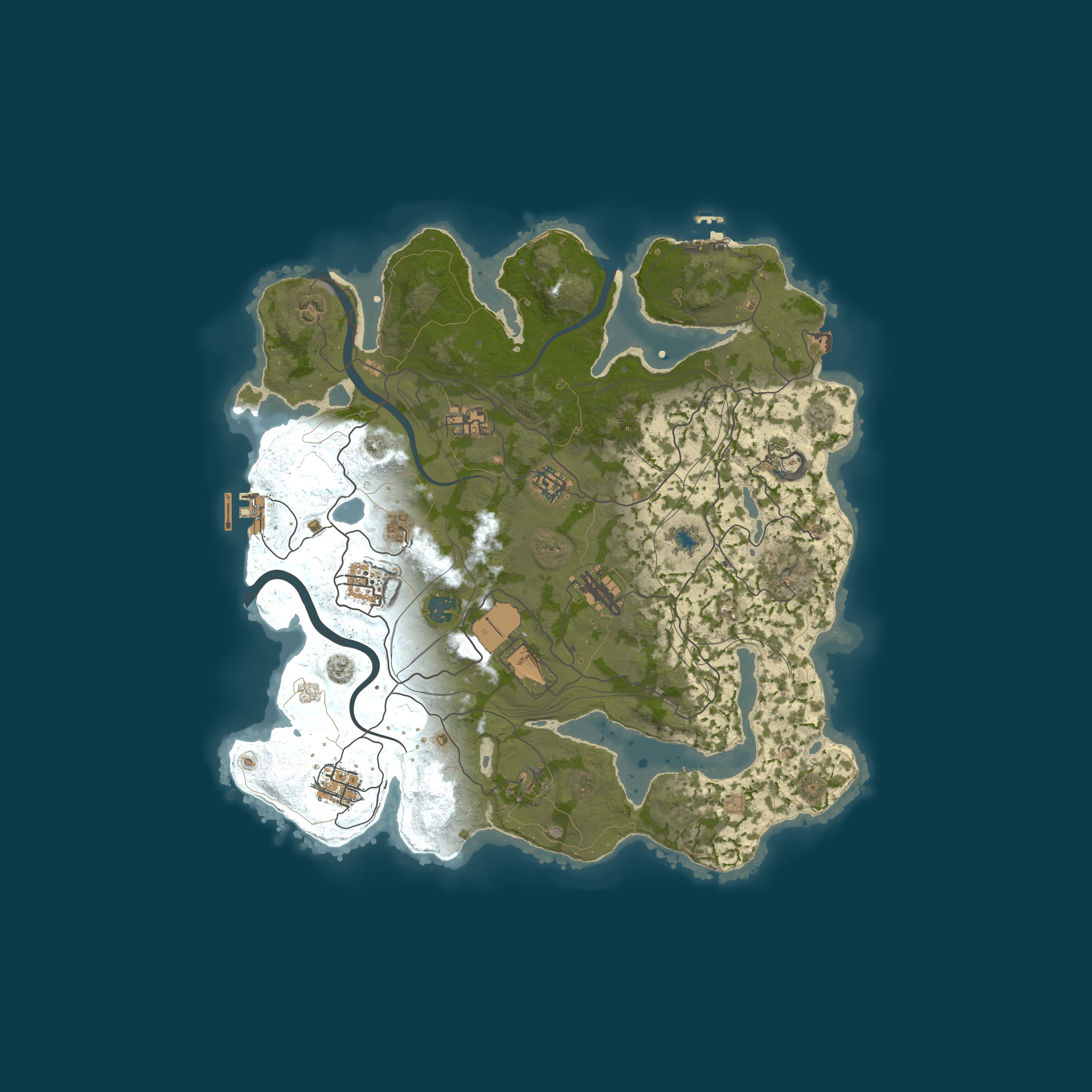 Map for RustPlace Romania Vanilla [FullWipe 6/8]