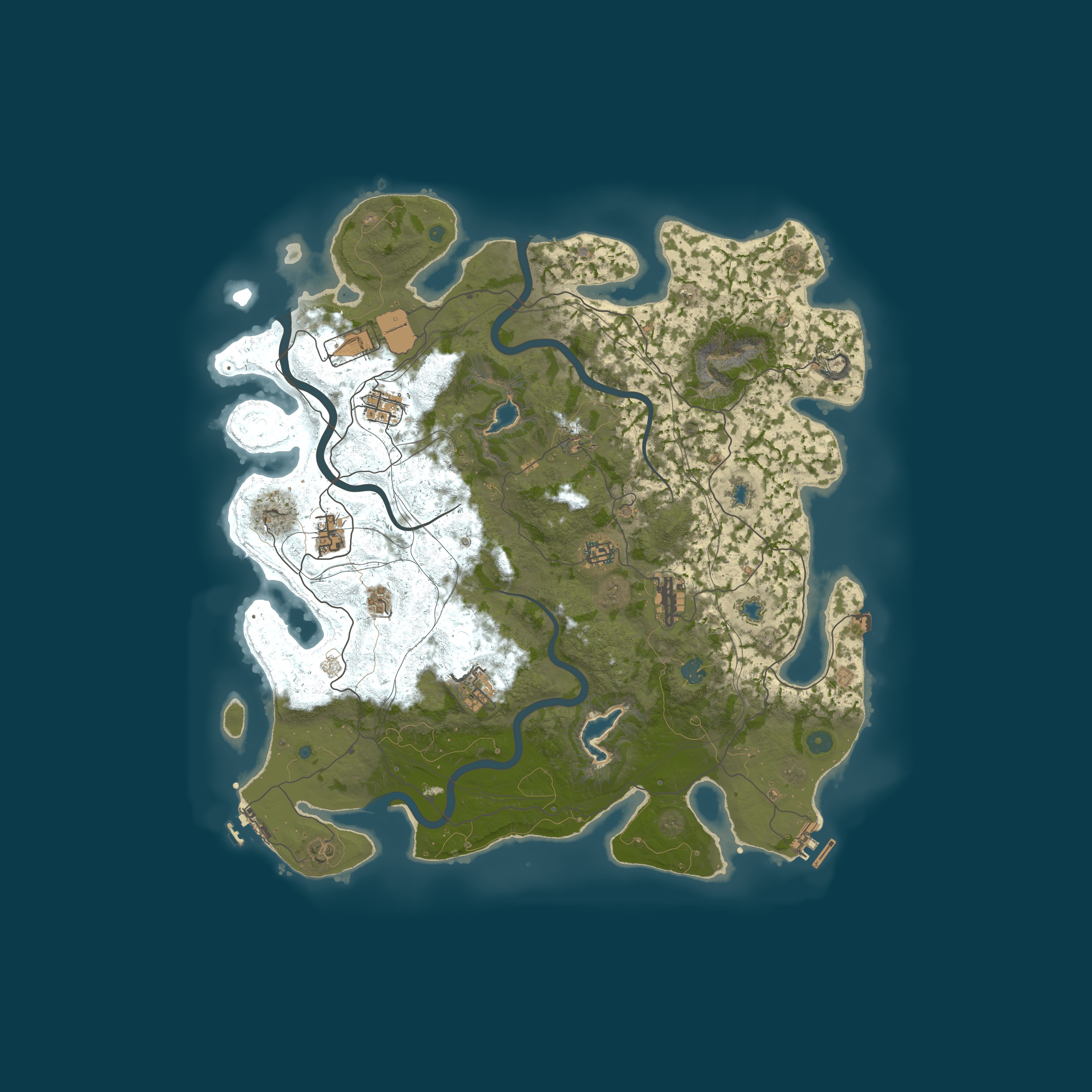 Map for Pine Hosting - Rust Server