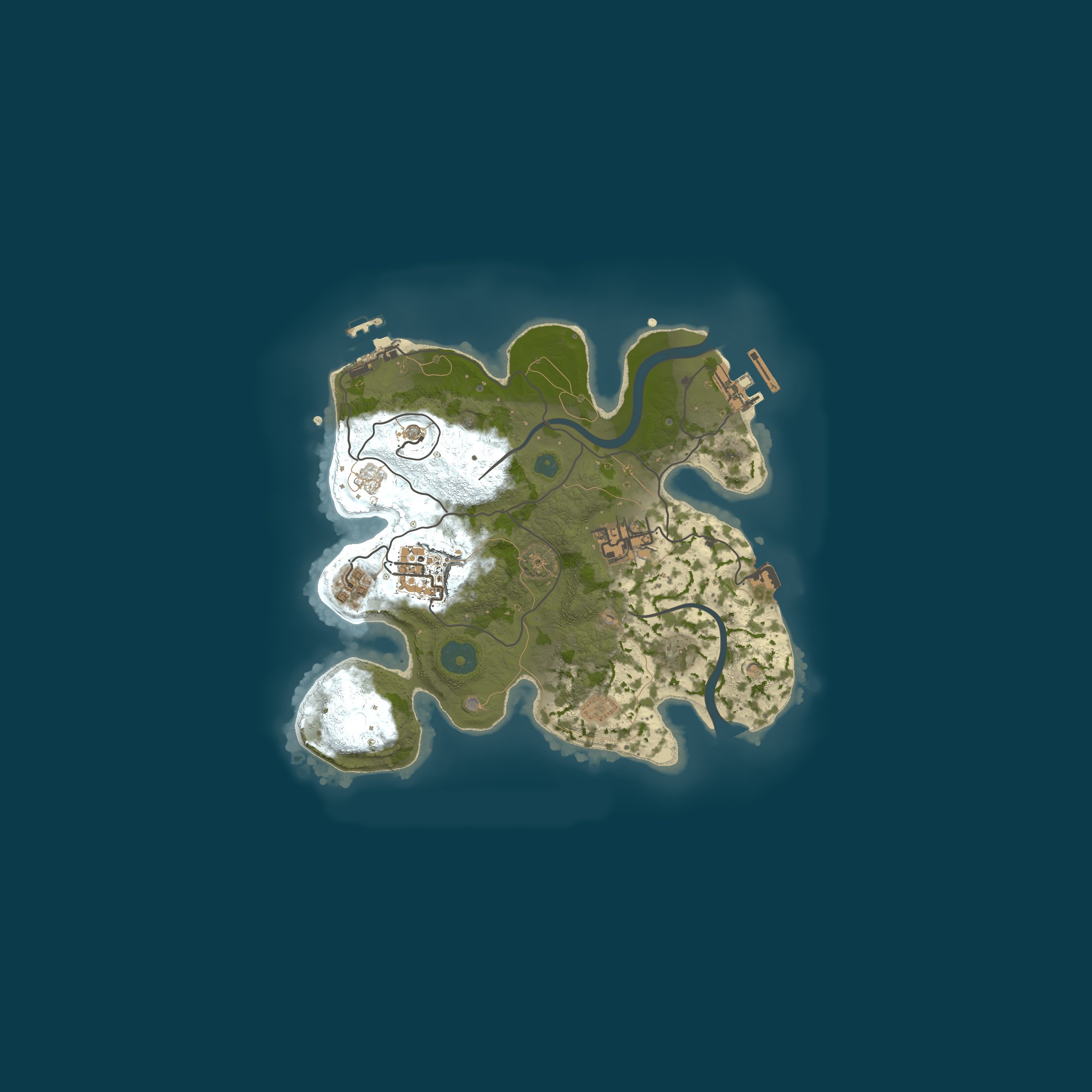 Map for US Graveshift 2x BEDWARS