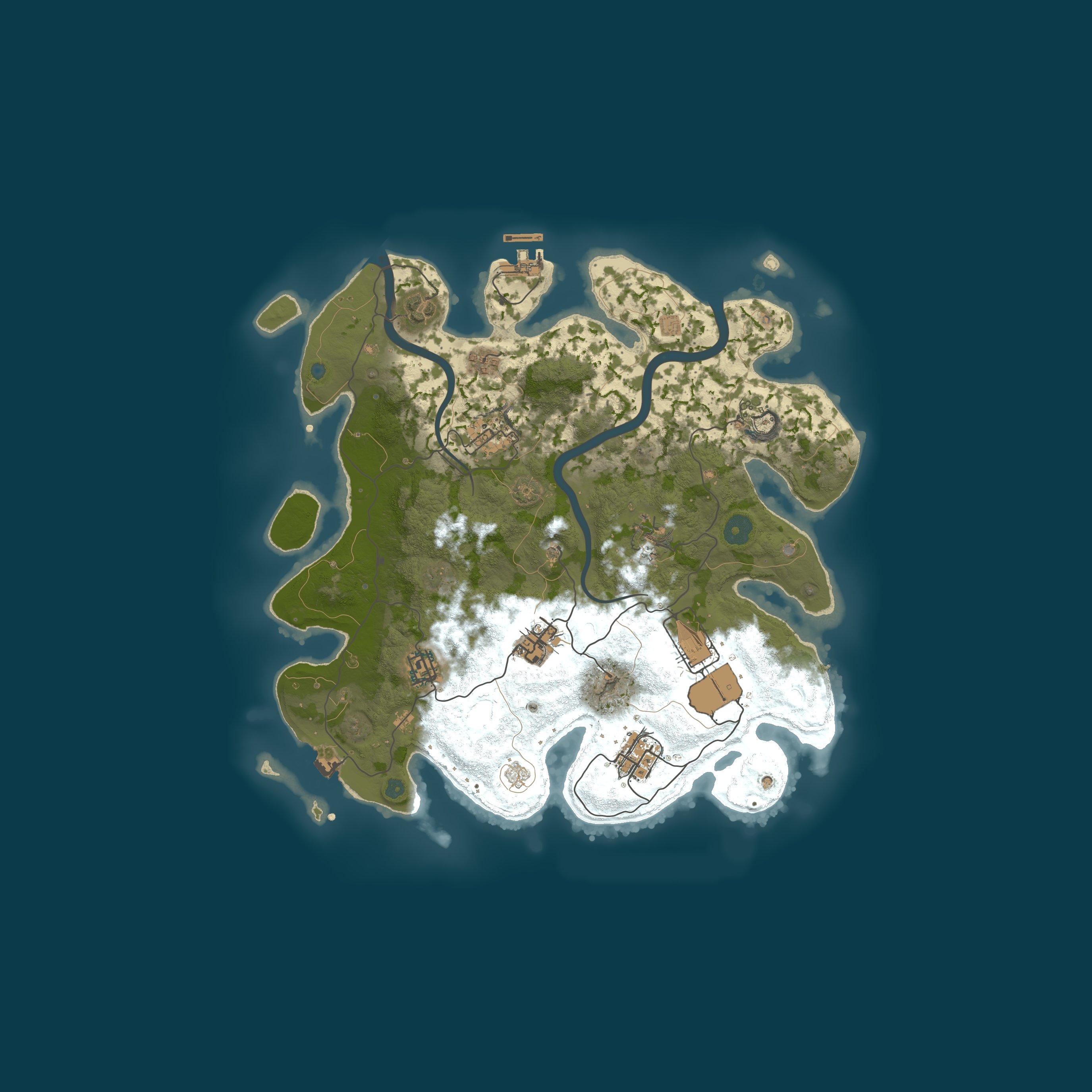 Map for [RO]RustIsland