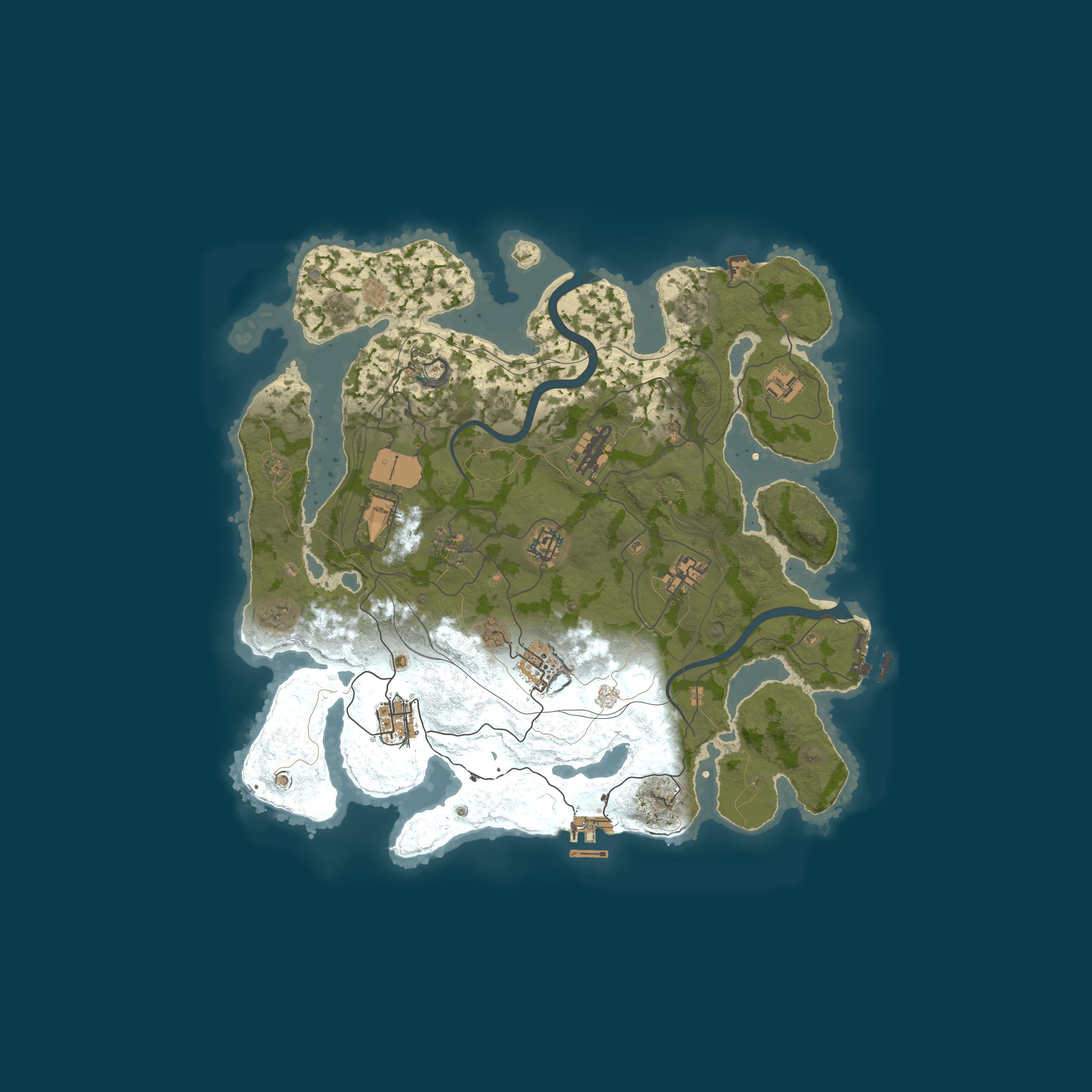 Rust map 3700/1337