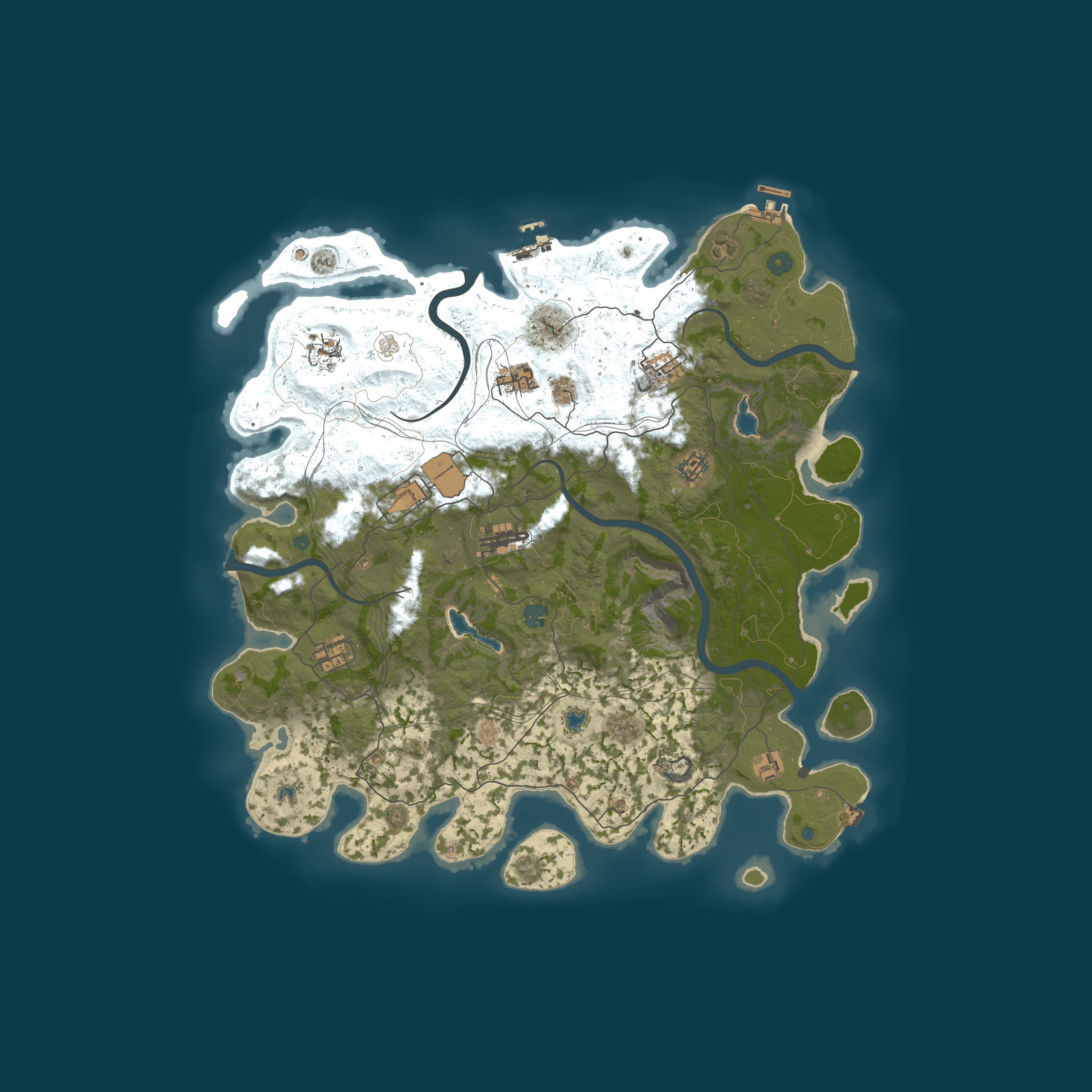 Procedural Map map