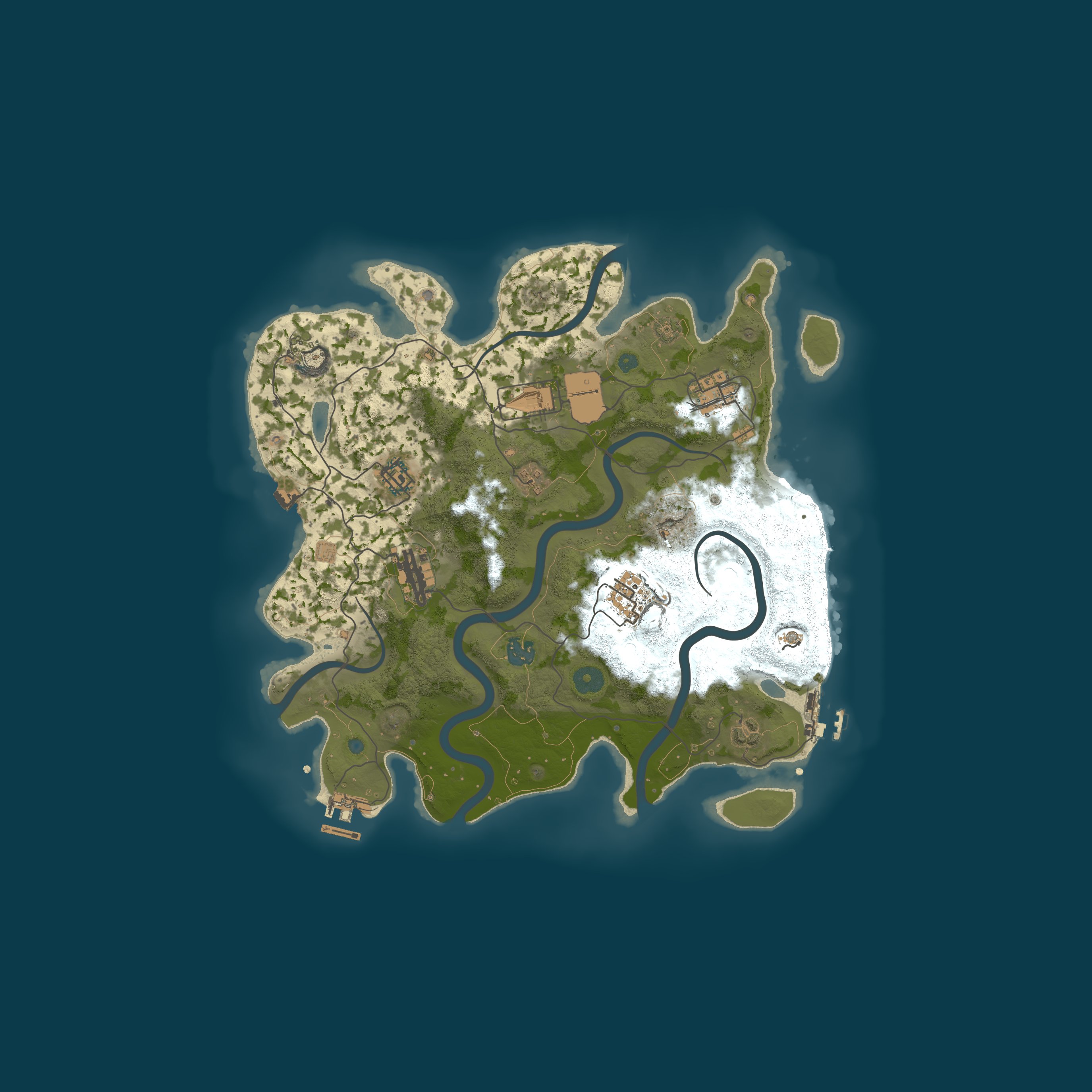 Map for HollyRustServer