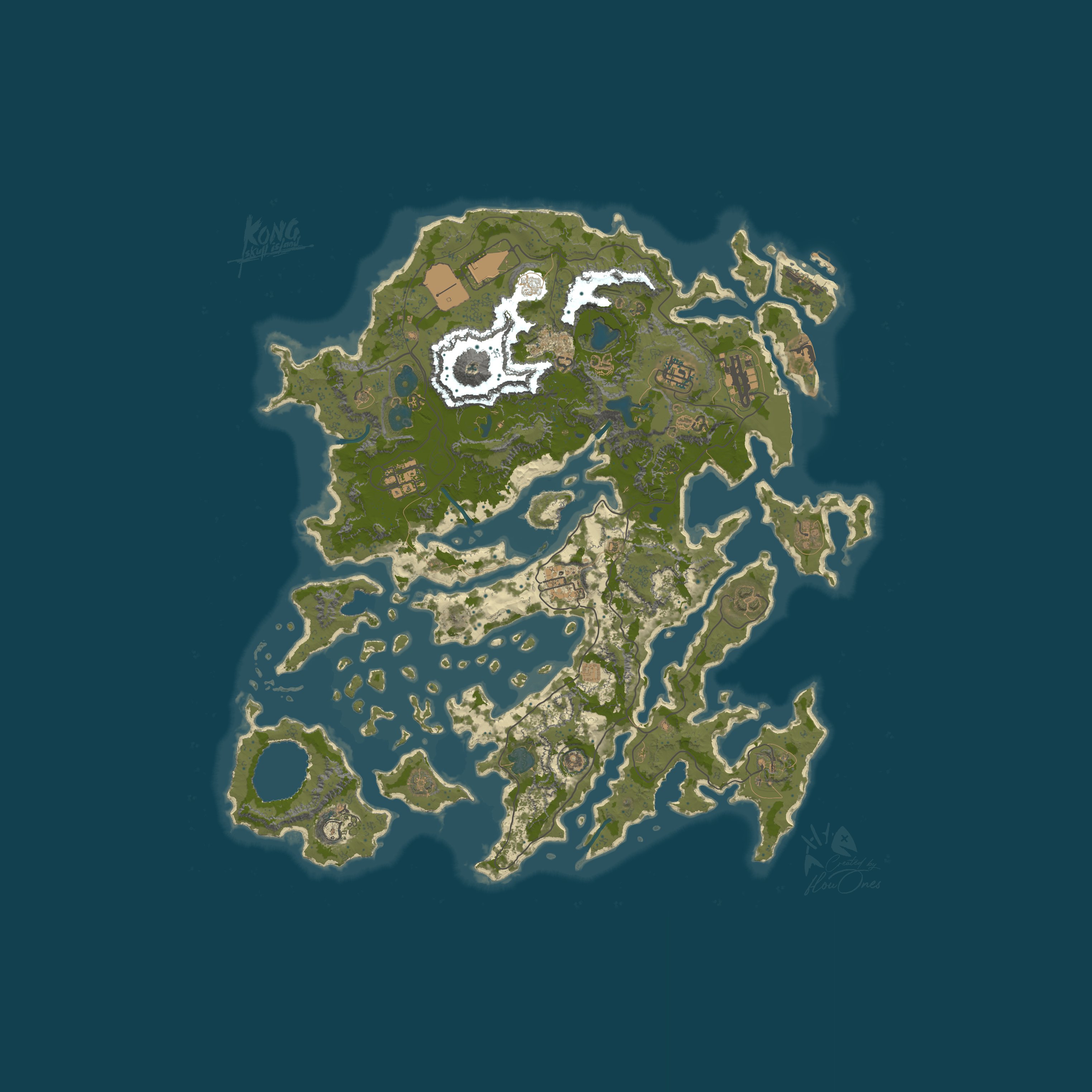 Map for Monkey Island Siberia