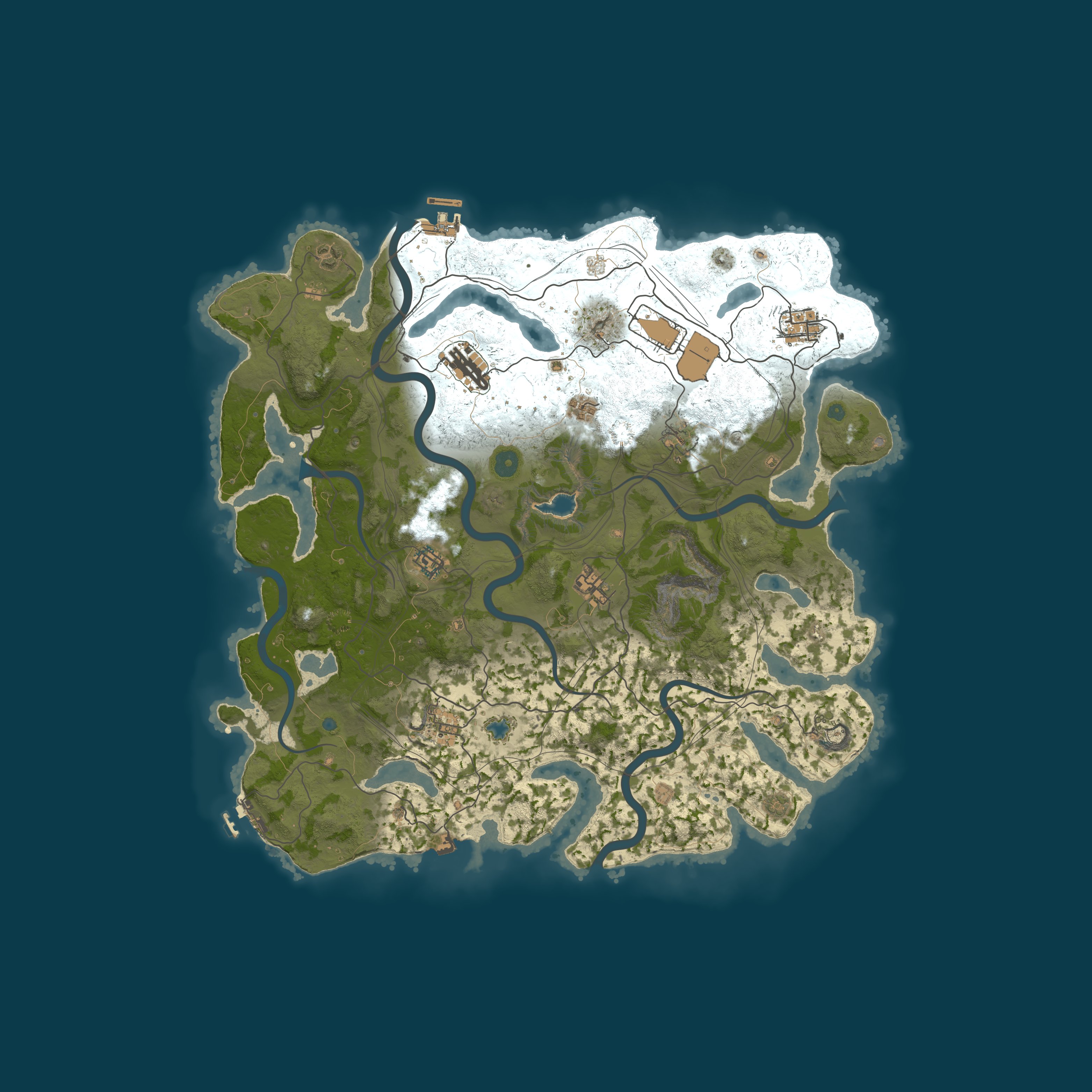 Карта сервера