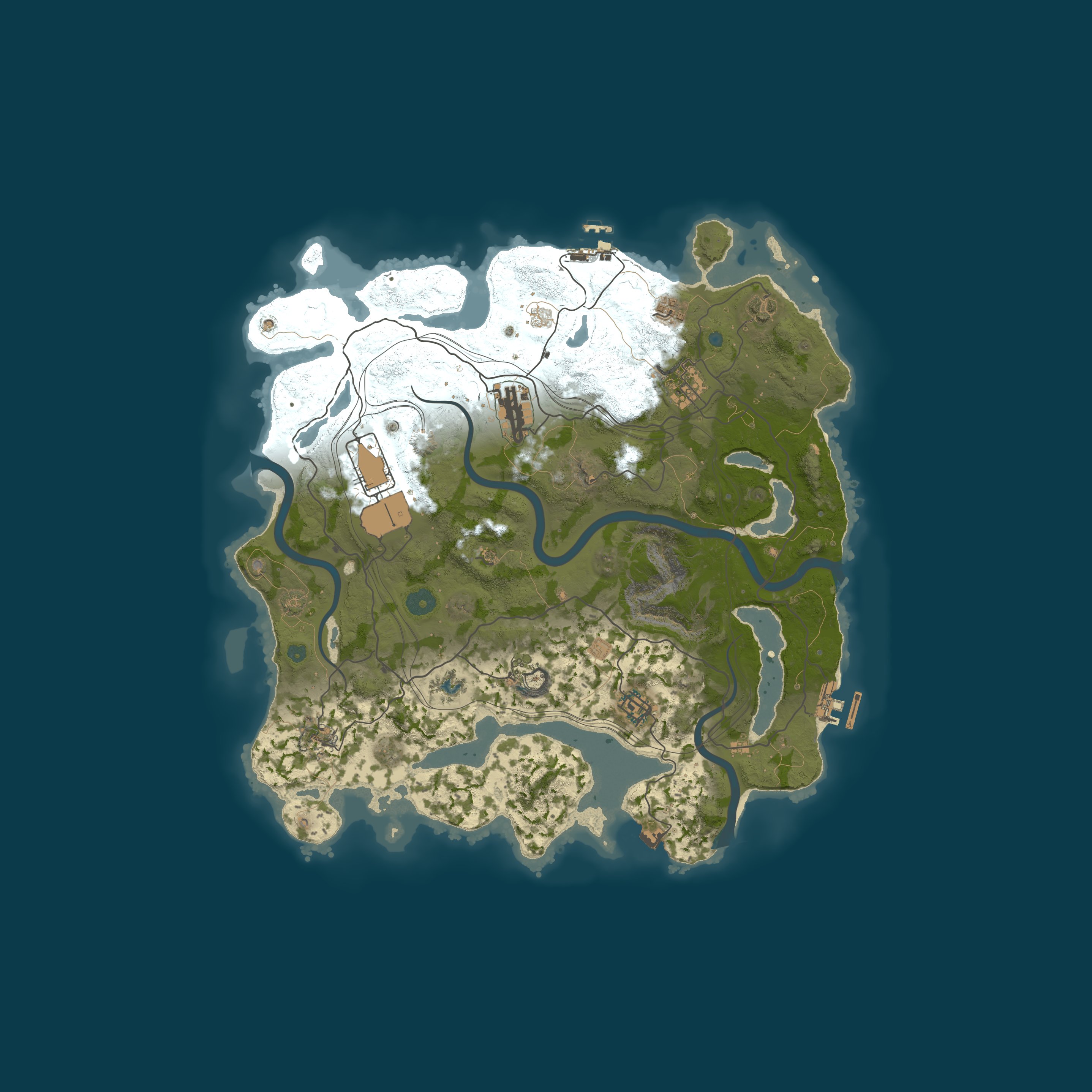 Карта сервера