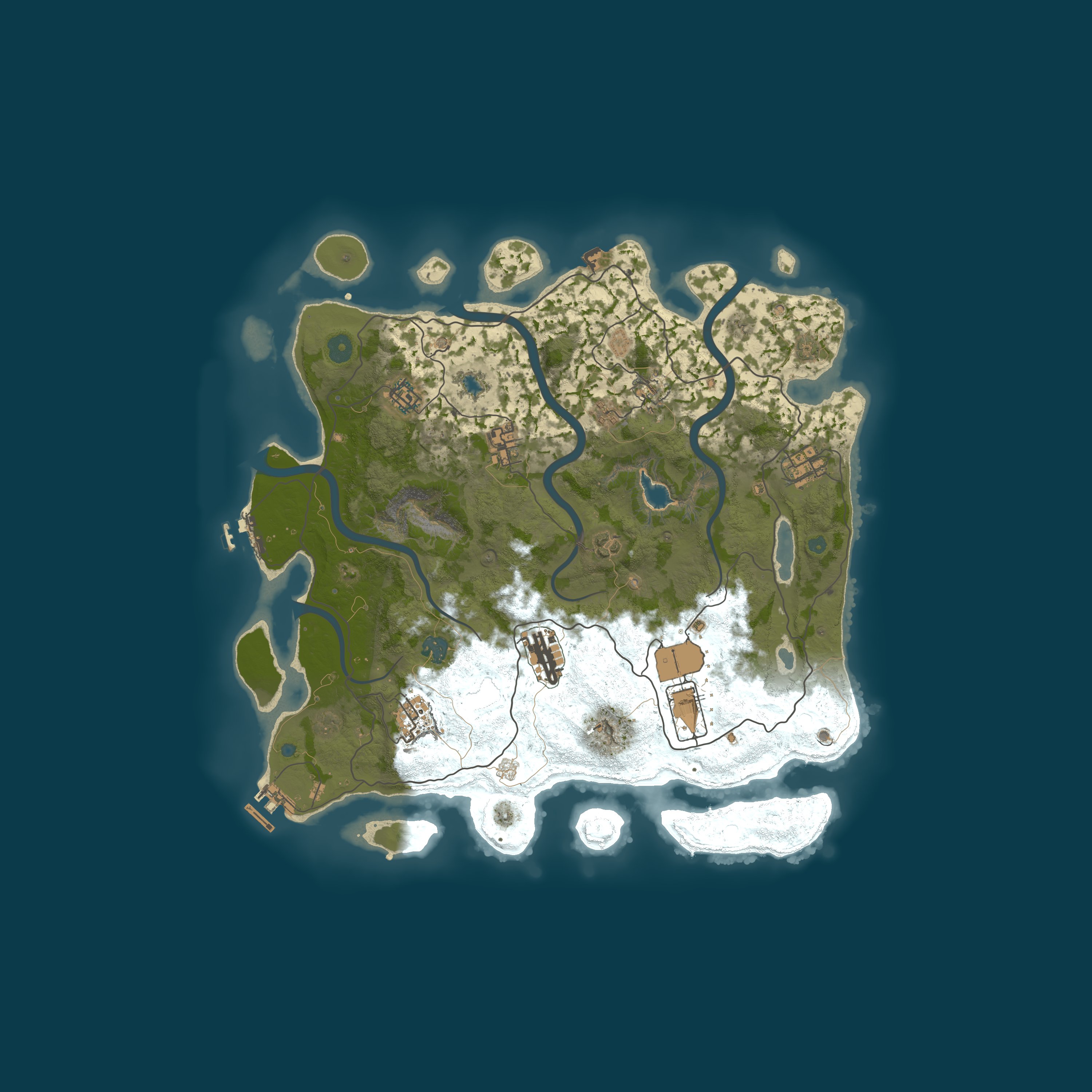 Map for BR LARGADOS & PELADOS 2 | Solo/Duo/Trio Mondays/Segunda