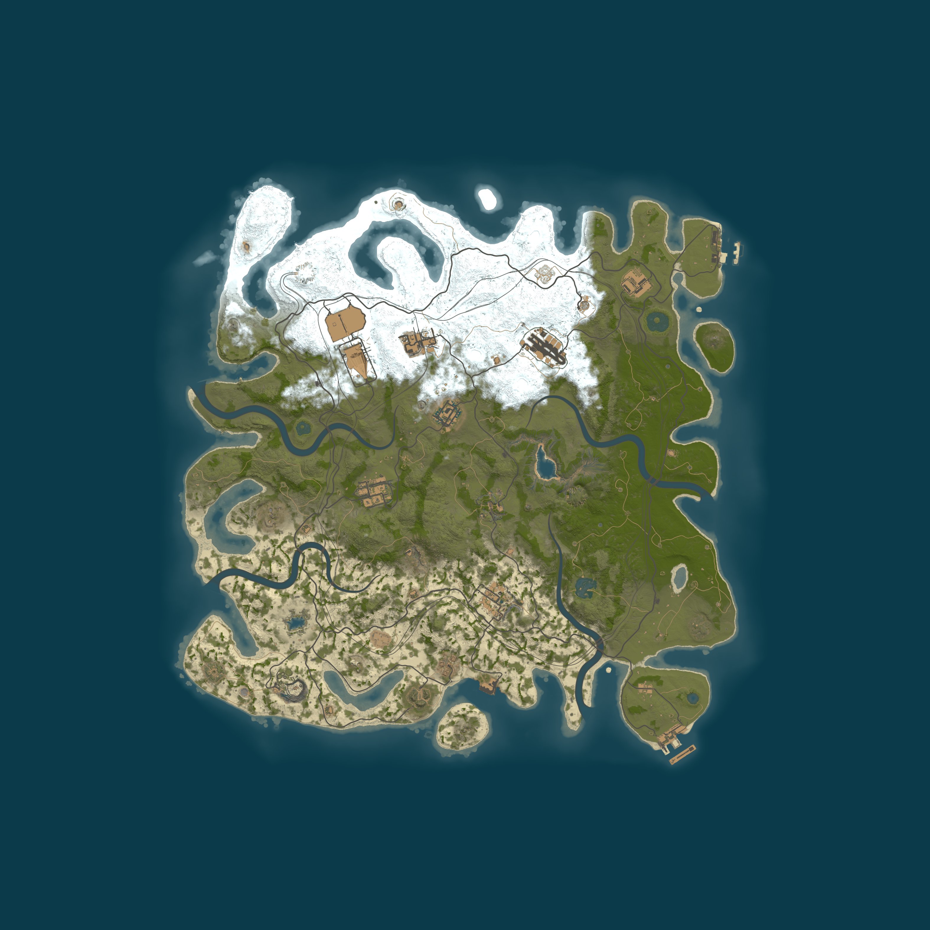 Map for Wave PVE Х1-Х5 [RaidBases, Event, Skills, Quests, PVE]
