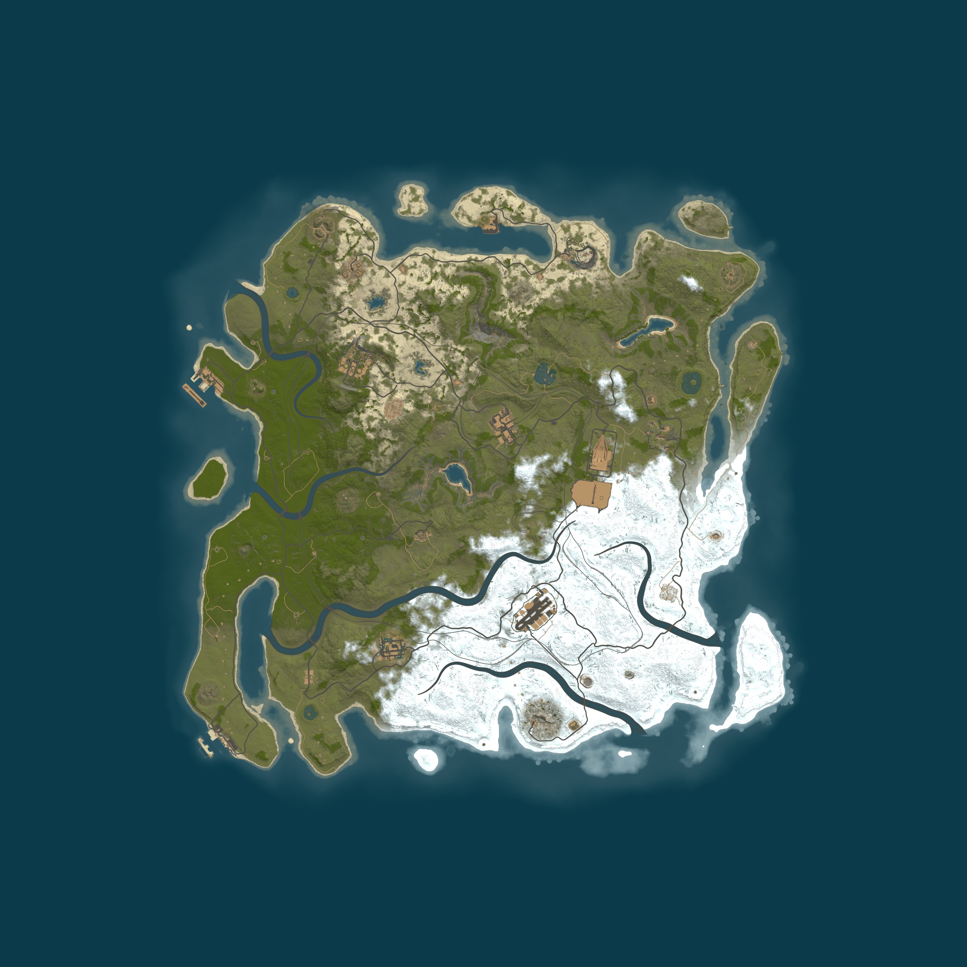 Map for Green Haven | Classic x2