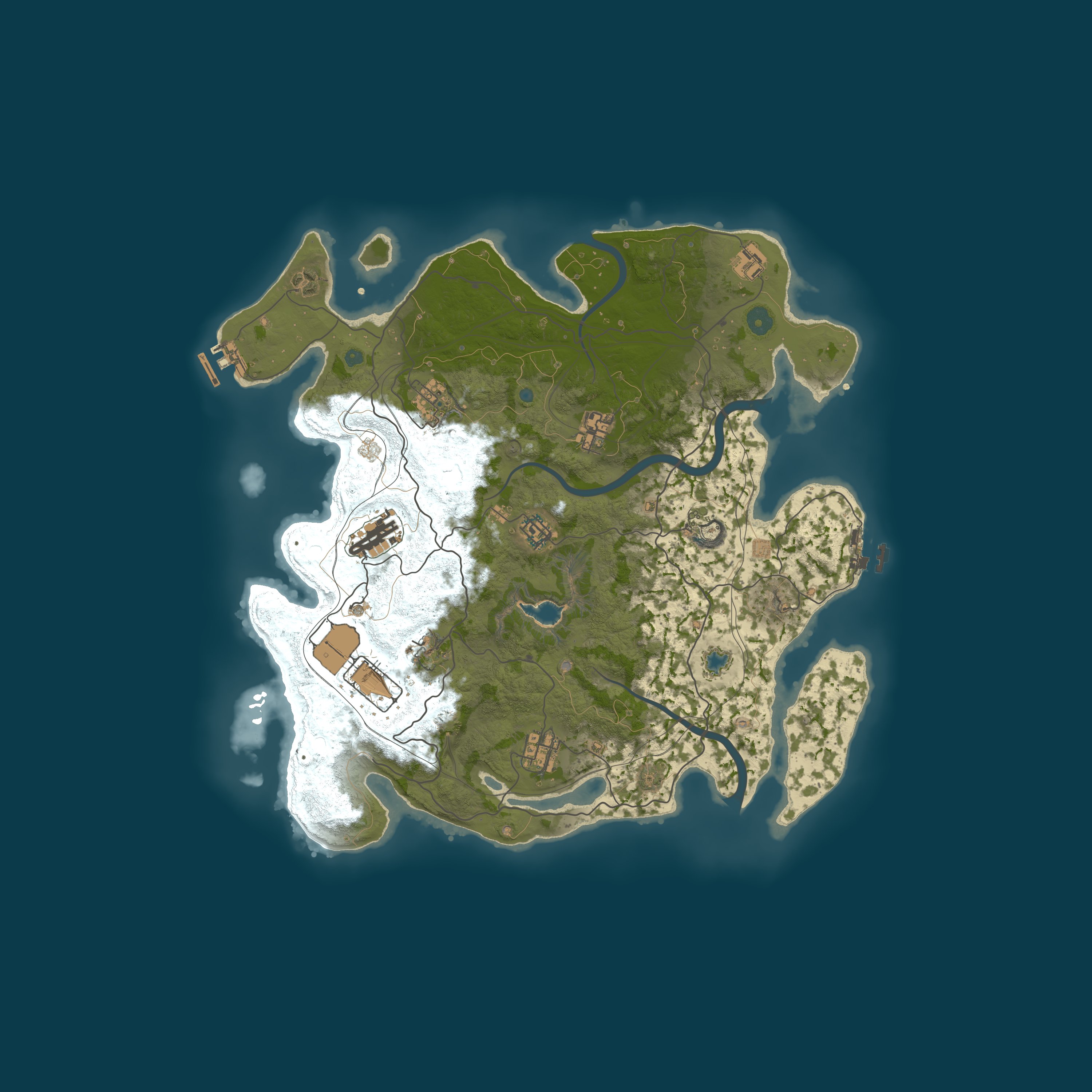 Rust map 4000/1