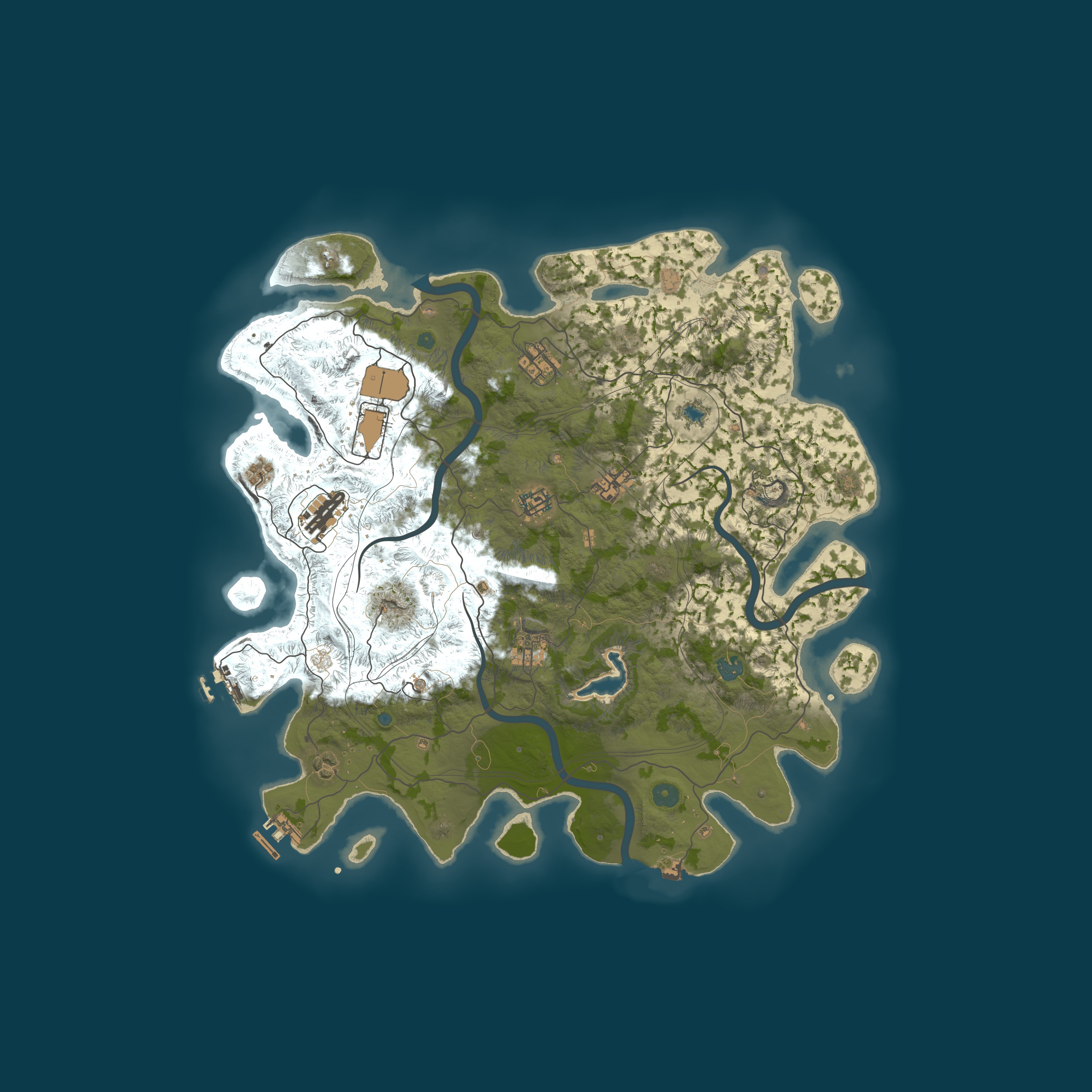 Карта сервера