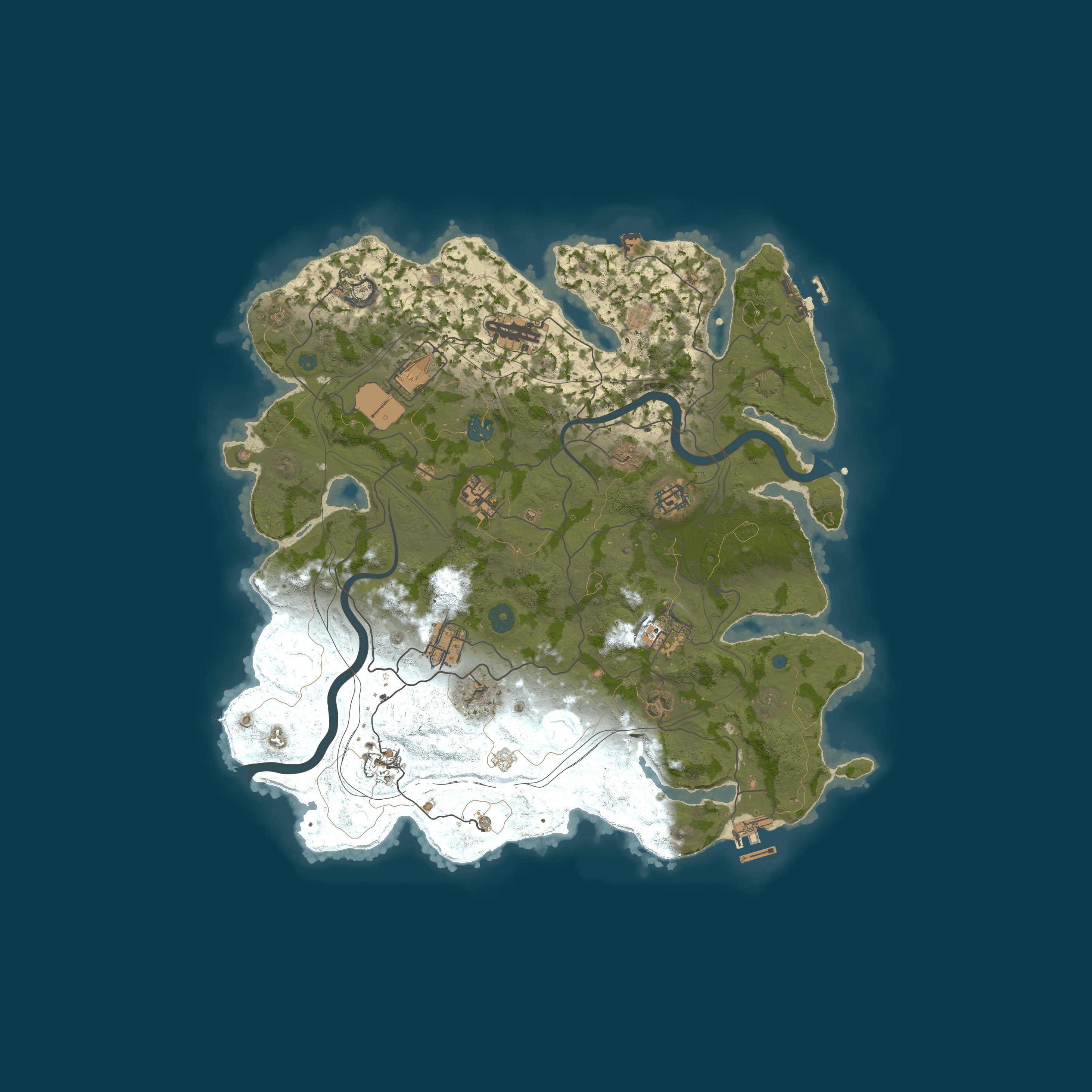 Rust map 3850/1337
