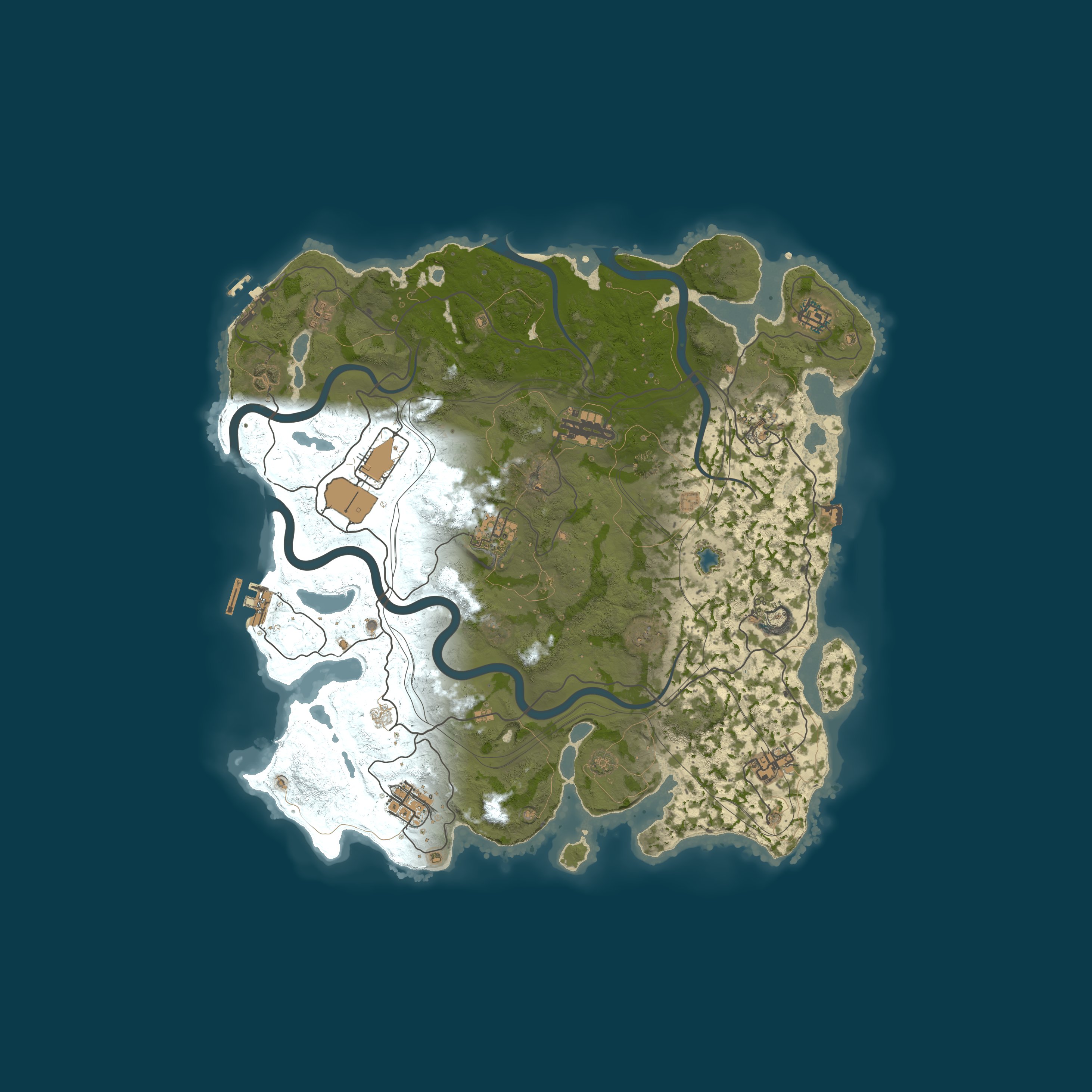 Карта сервера