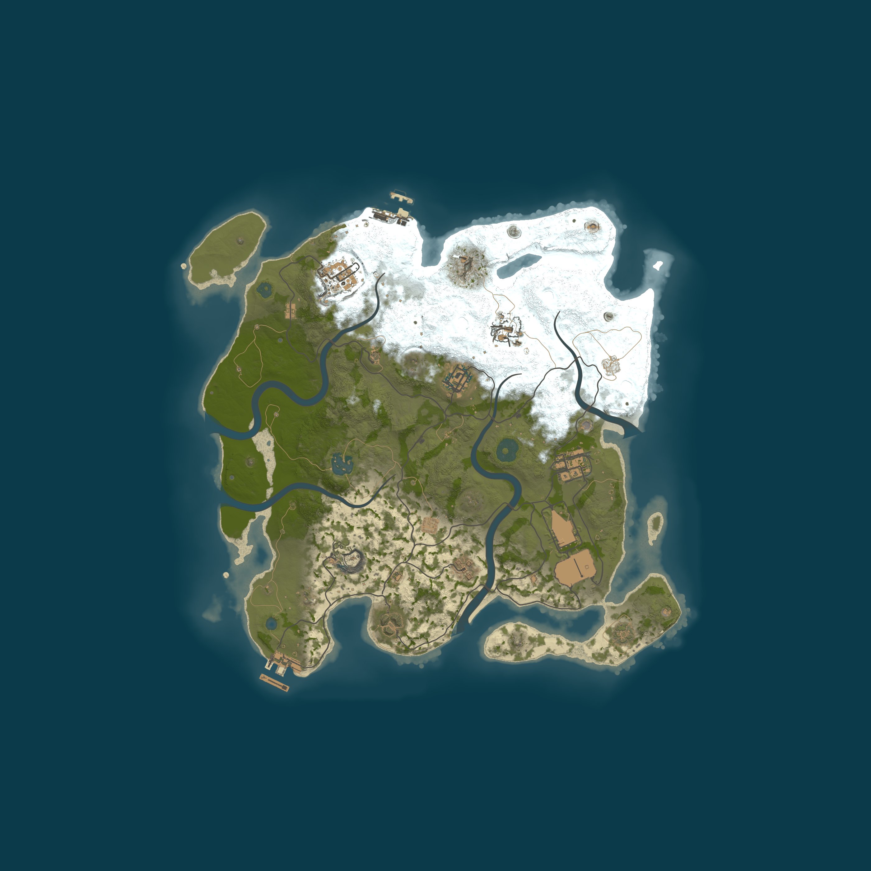 Map for Squad supply Честный Rust| 2Х | No P2W | Вайп 27 [0