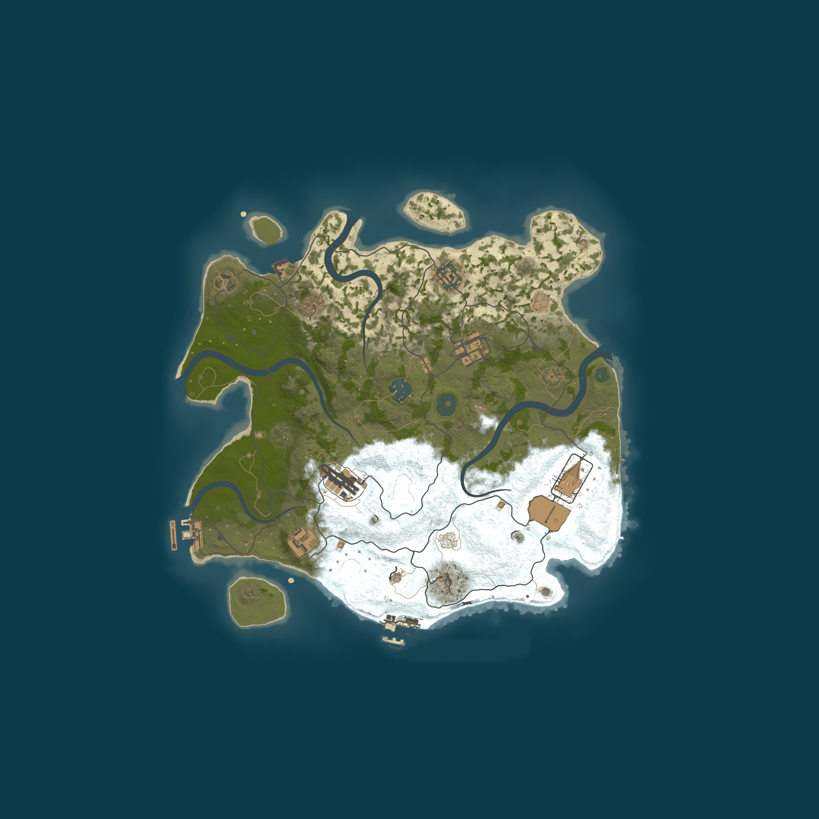 Map for [EU] Kings of Wasteland 10X |PVP|CLANS|MYMINI|LOOT++|MAX 6