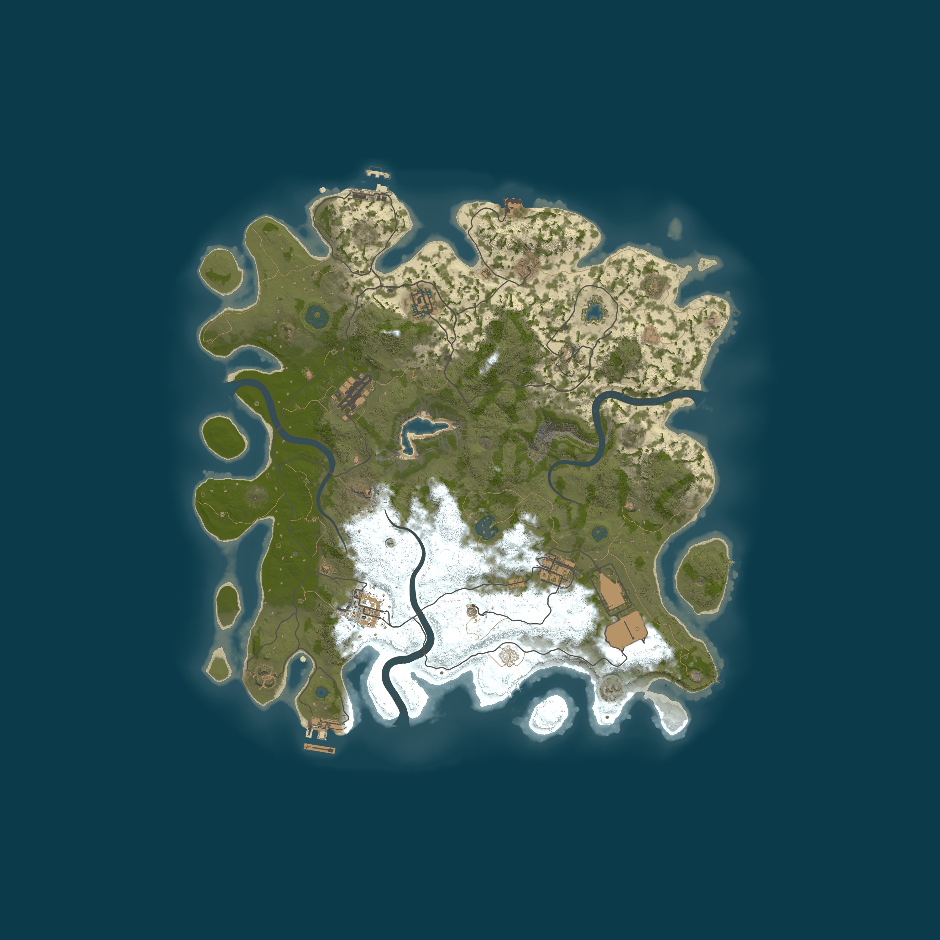 Карта сервера