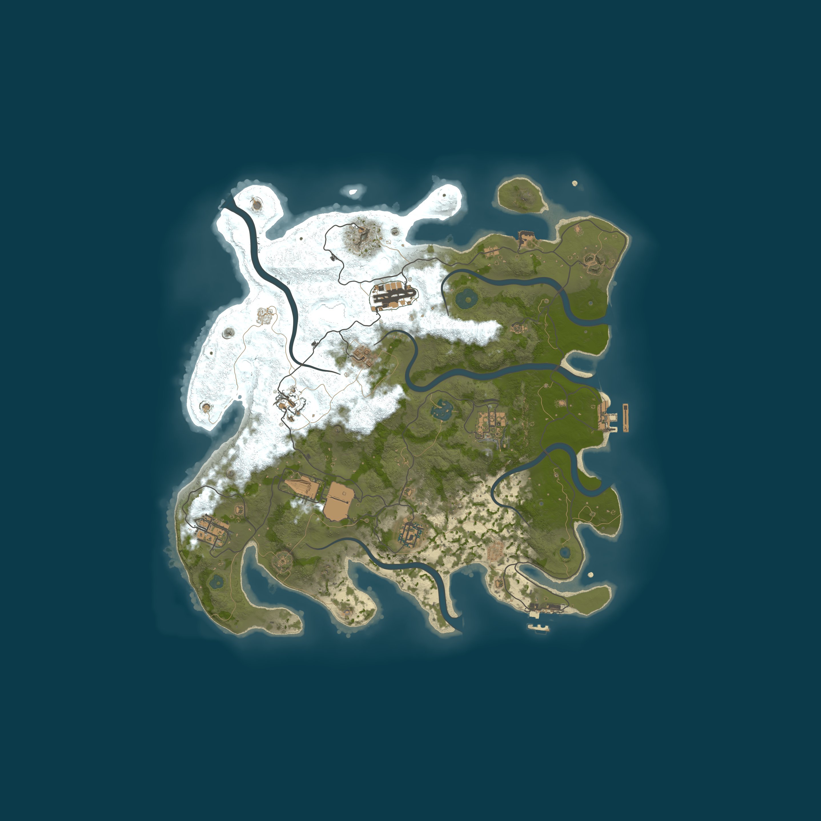 Map for RUSTIX EU | 2X Vanilla+ | Monthly | No BP Wipes | WIPE 4.6