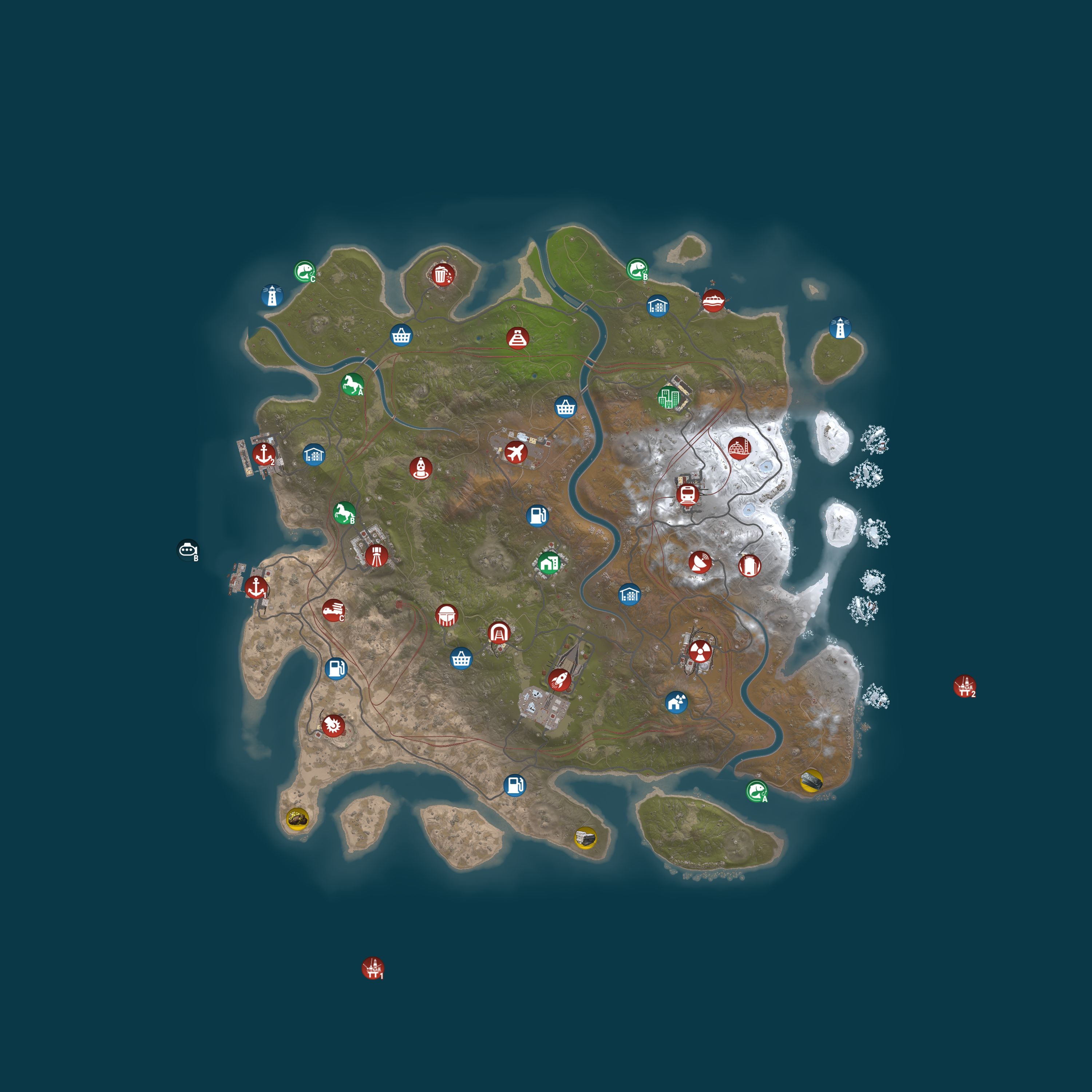 Map for Magic Rust #17 — Modded 2x (Solo/Duo) | Baйп 10.08