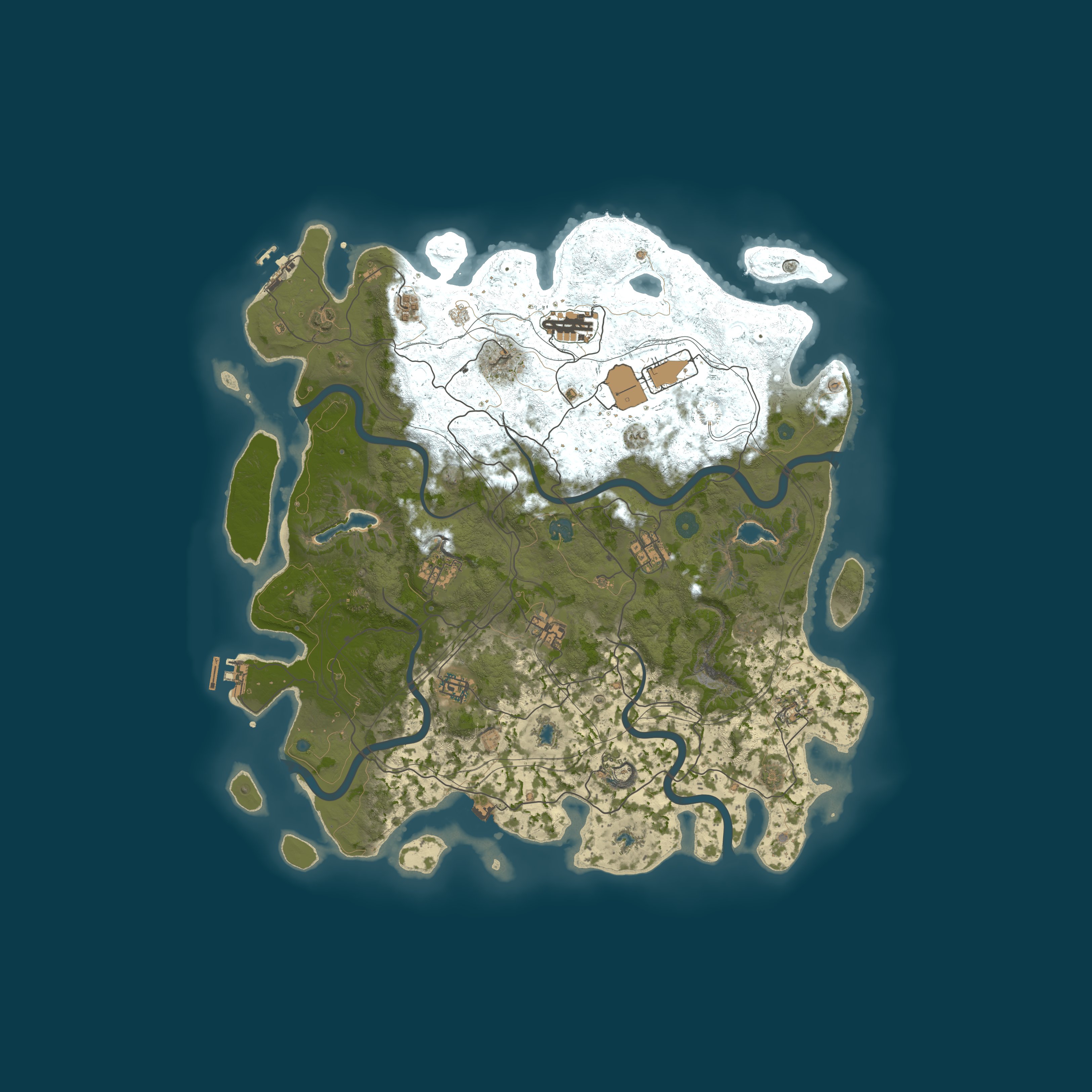 Карта сервера