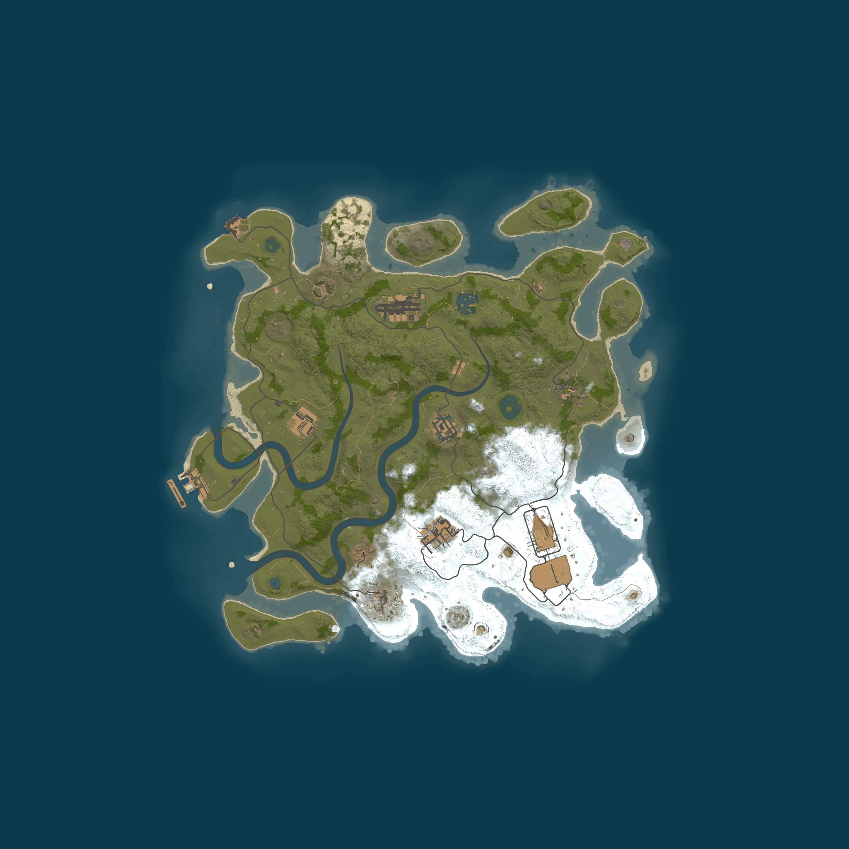 Rust map 3500/1337