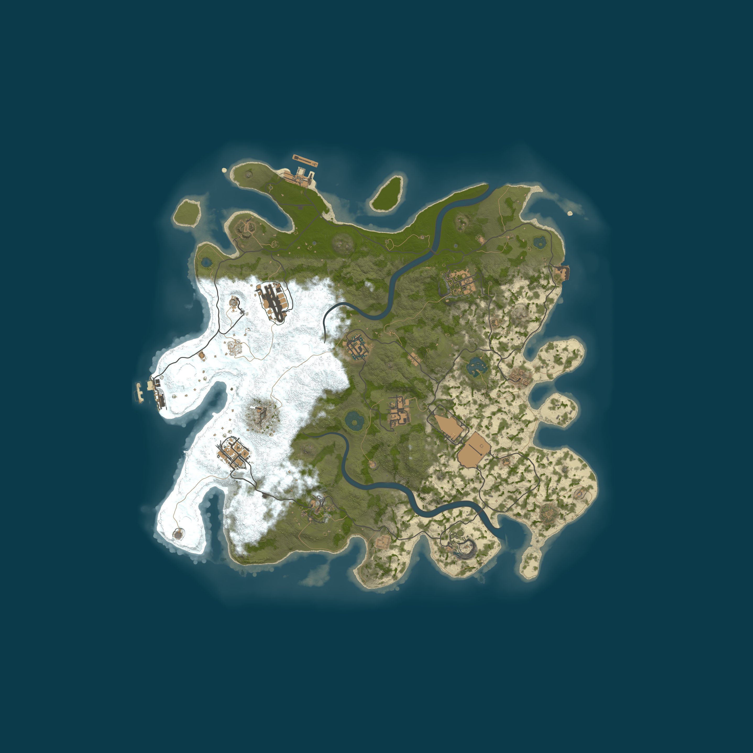 Карта сервера