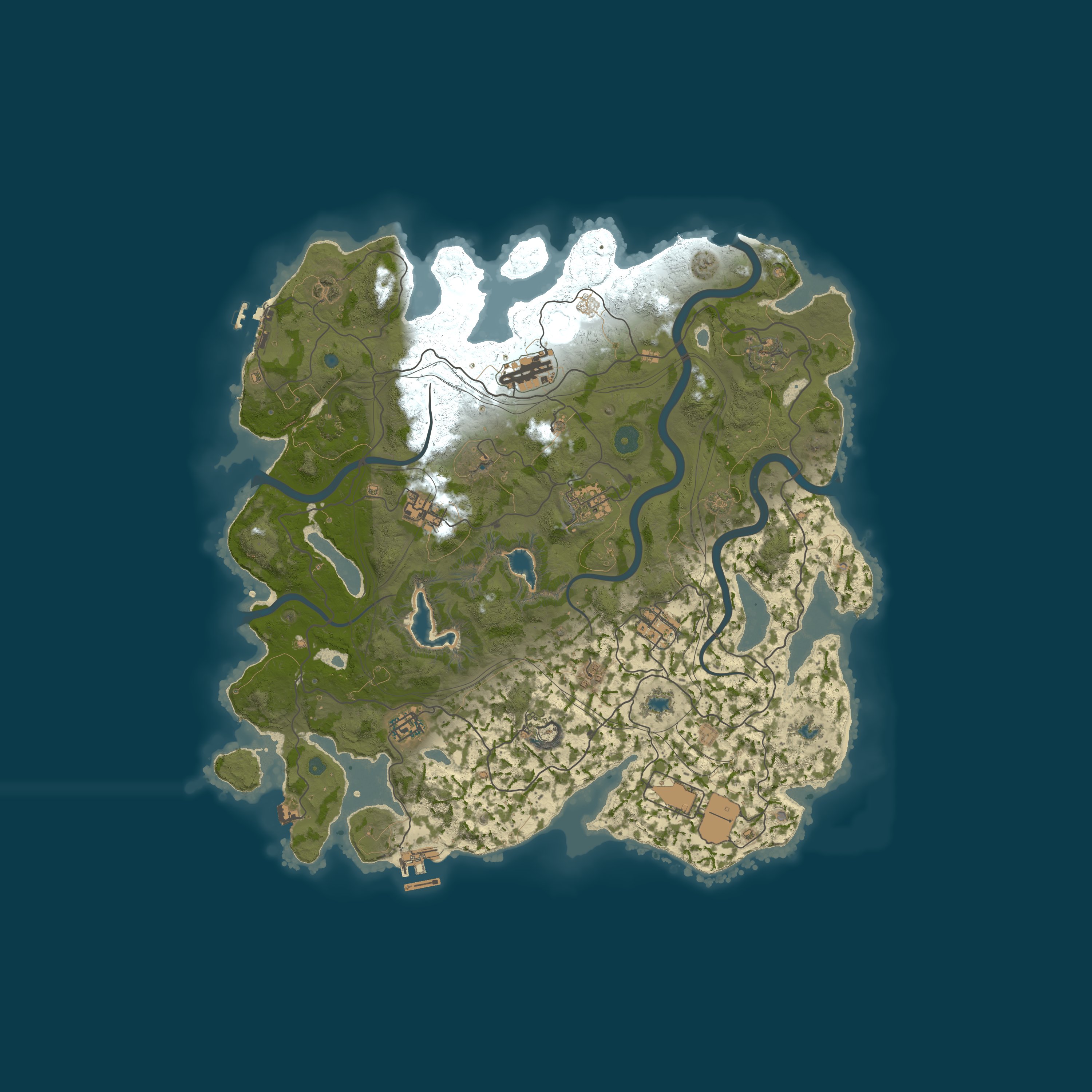 Map for Rustafied.com - SEA Main