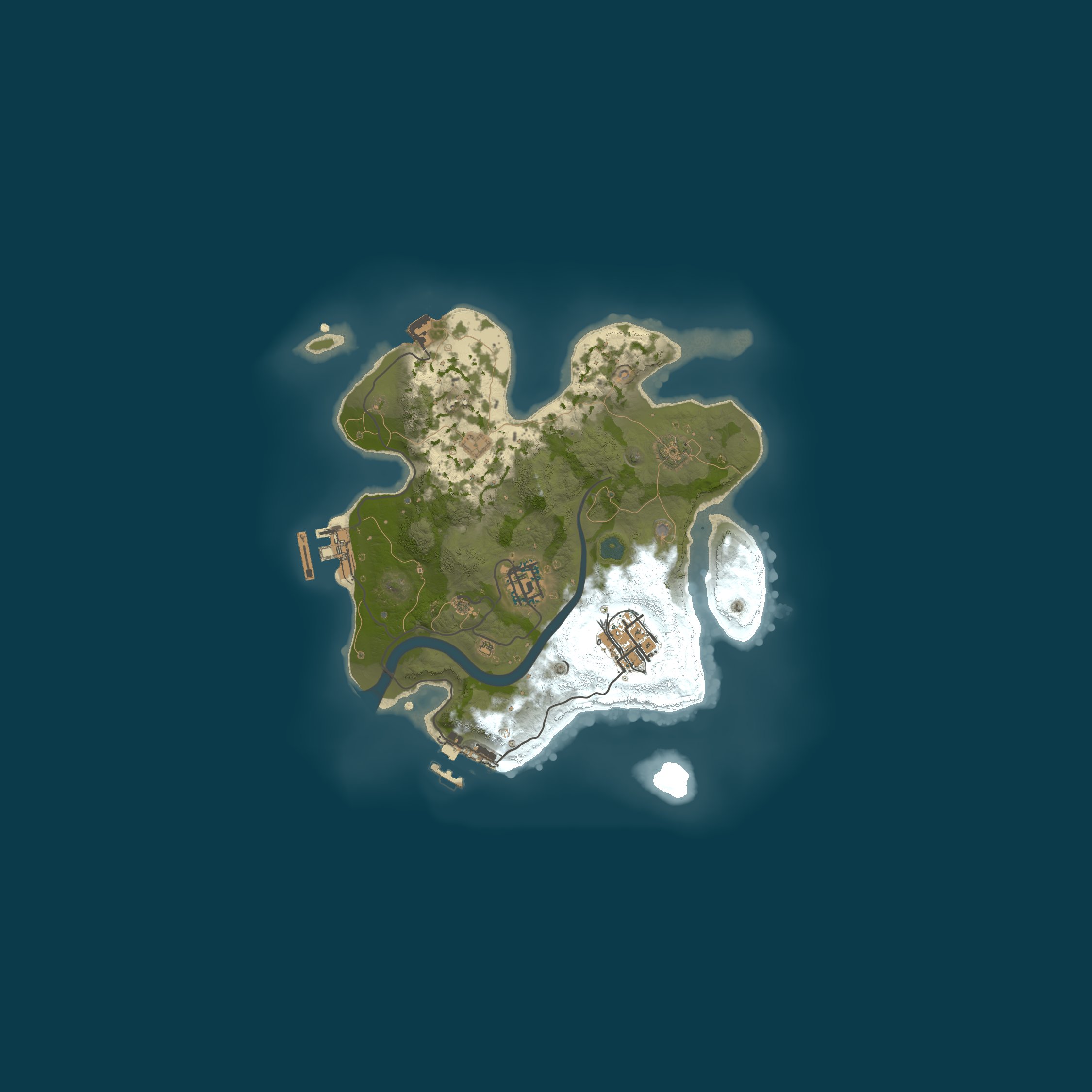 Map for iceland Rust