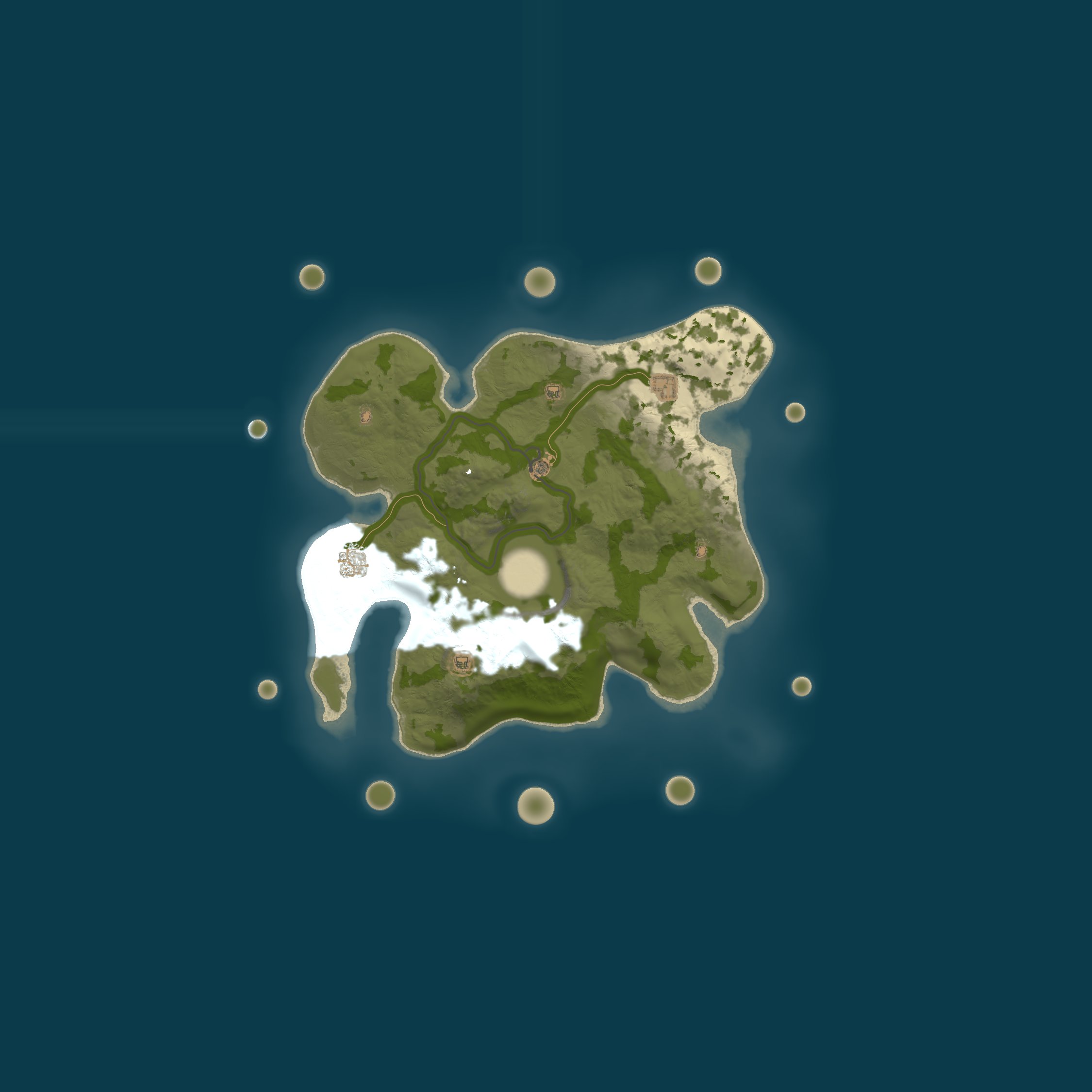 Map for KRAKEN | X1000000 | EU - UA | NO GRASS | BATTLEFIELD | PVP | FP