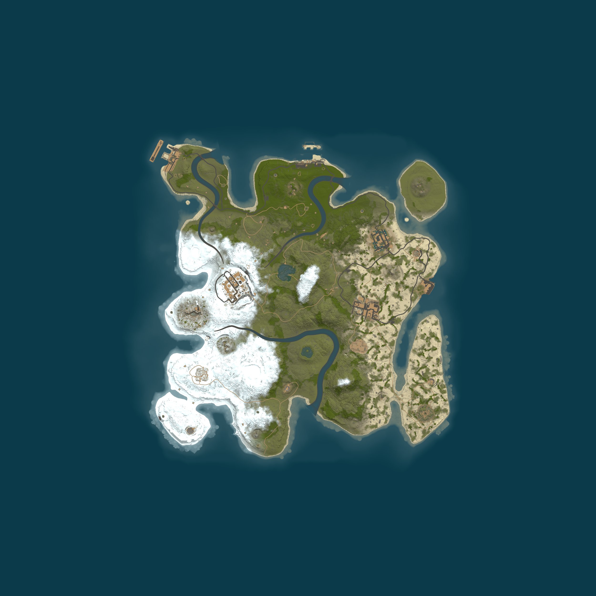 Map for GorshRUST #1[X1|MAX3|TP|KITS|