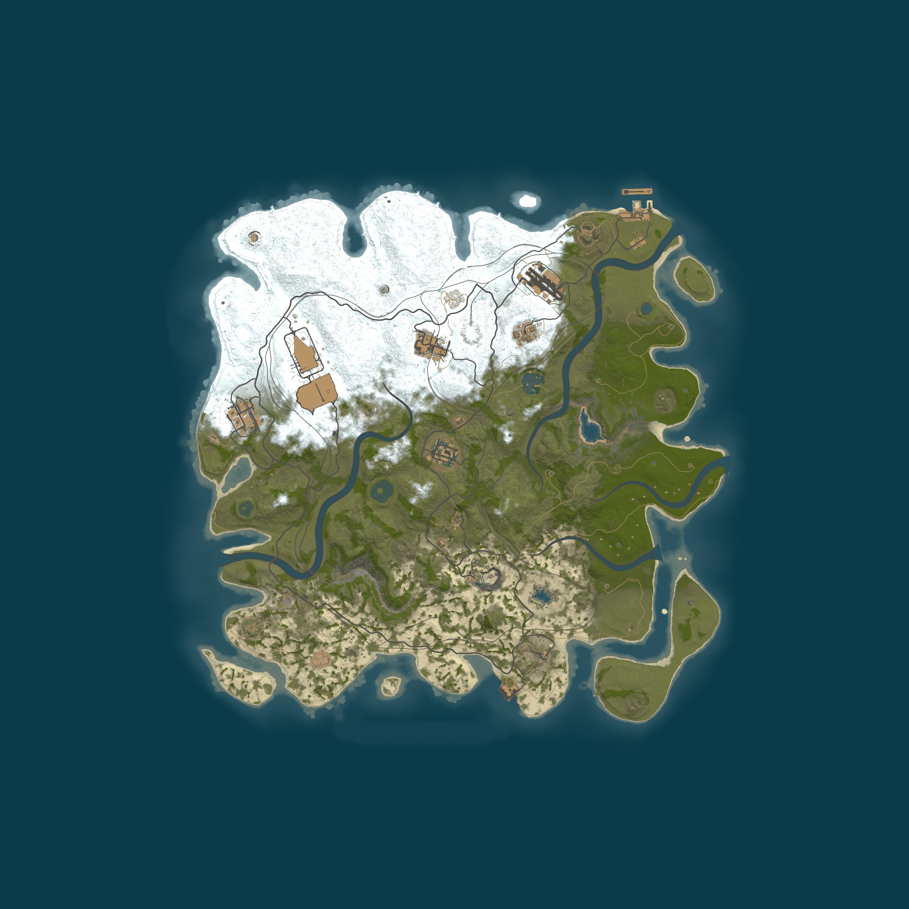 Map for FLAME RUST #2 [ MAX3 | x3 | MAGIC ] WIPE 20.3